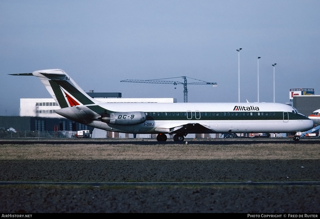 Aircraft Photo of I-DIBJ | McDonnell Douglas DC-9-32 | Alitalia | AirHistory.net #711638