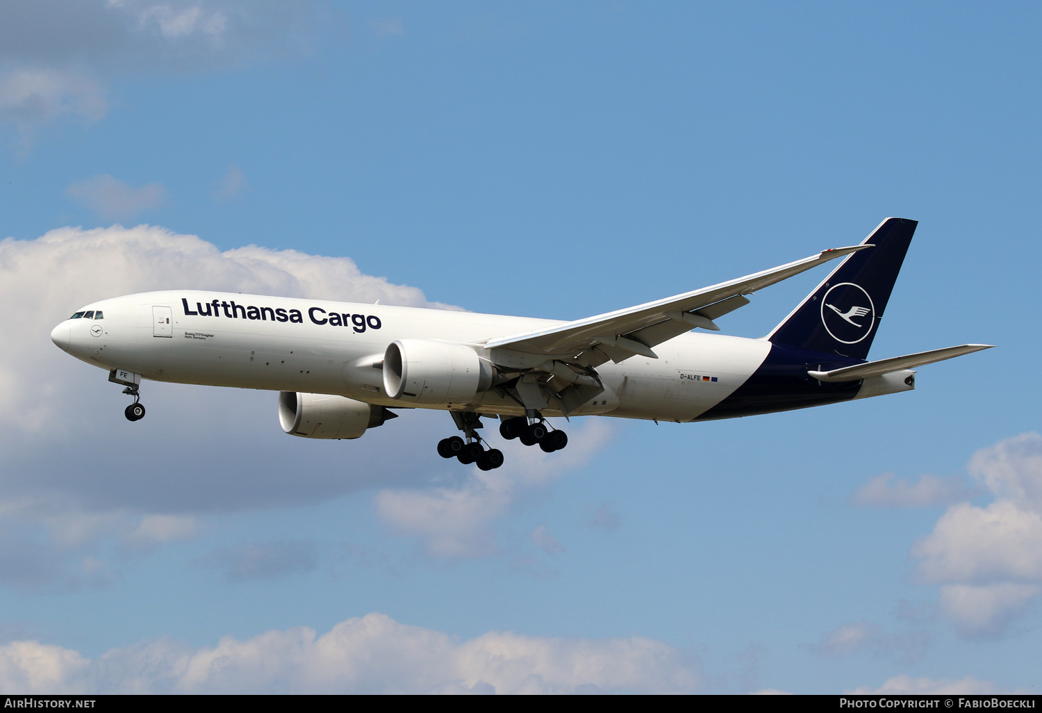 Aircraft Photo of D-ALFE | Boeing 777-FBT | Lufthansa Cargo | AirHistory.net #711644