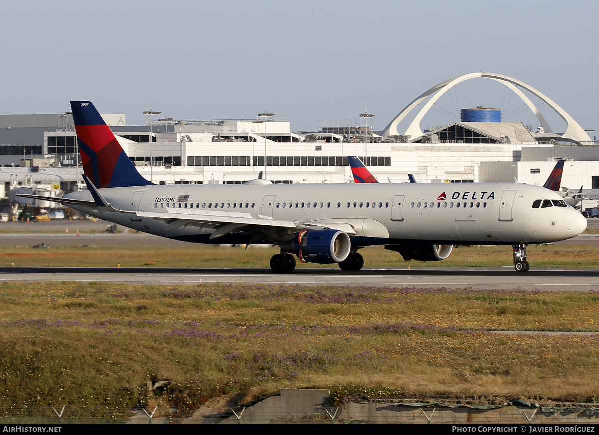 Aircraft Photo of N397DN | Airbus A321-211 | Delta Air Lines | AirHistory.net #711654