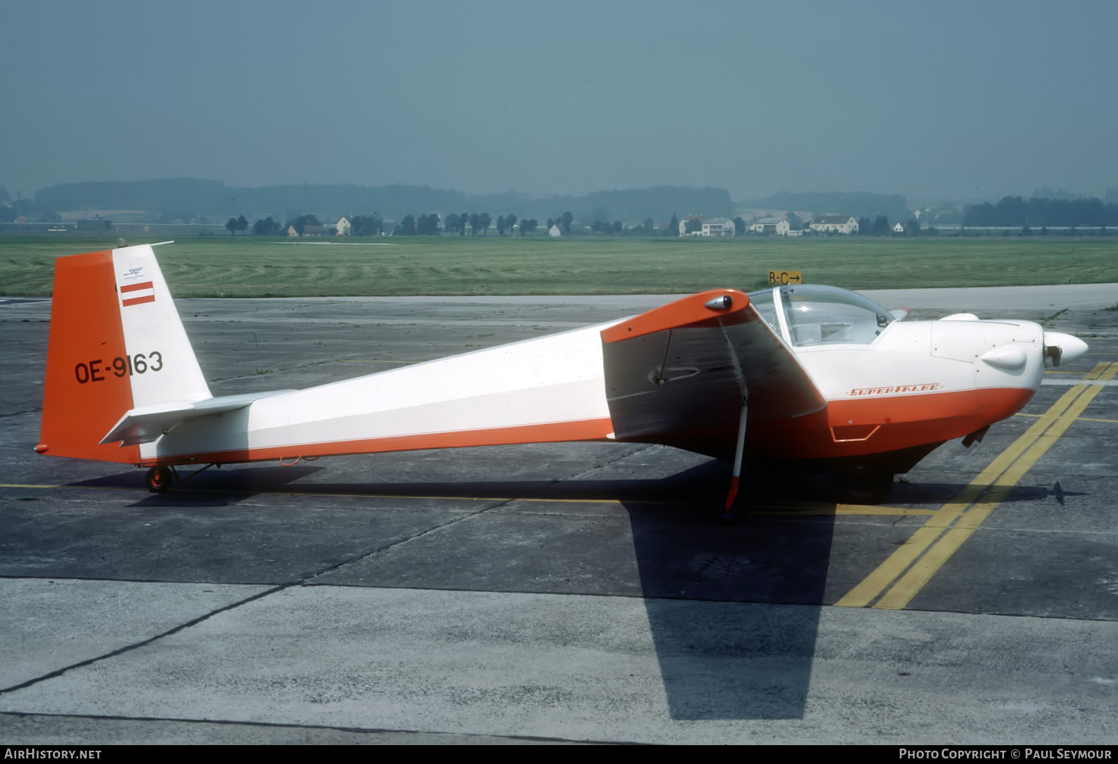 Aircraft Photo of OE-9163 | Scheibe SF-25E Super Falke | AirHistory.net #711659
