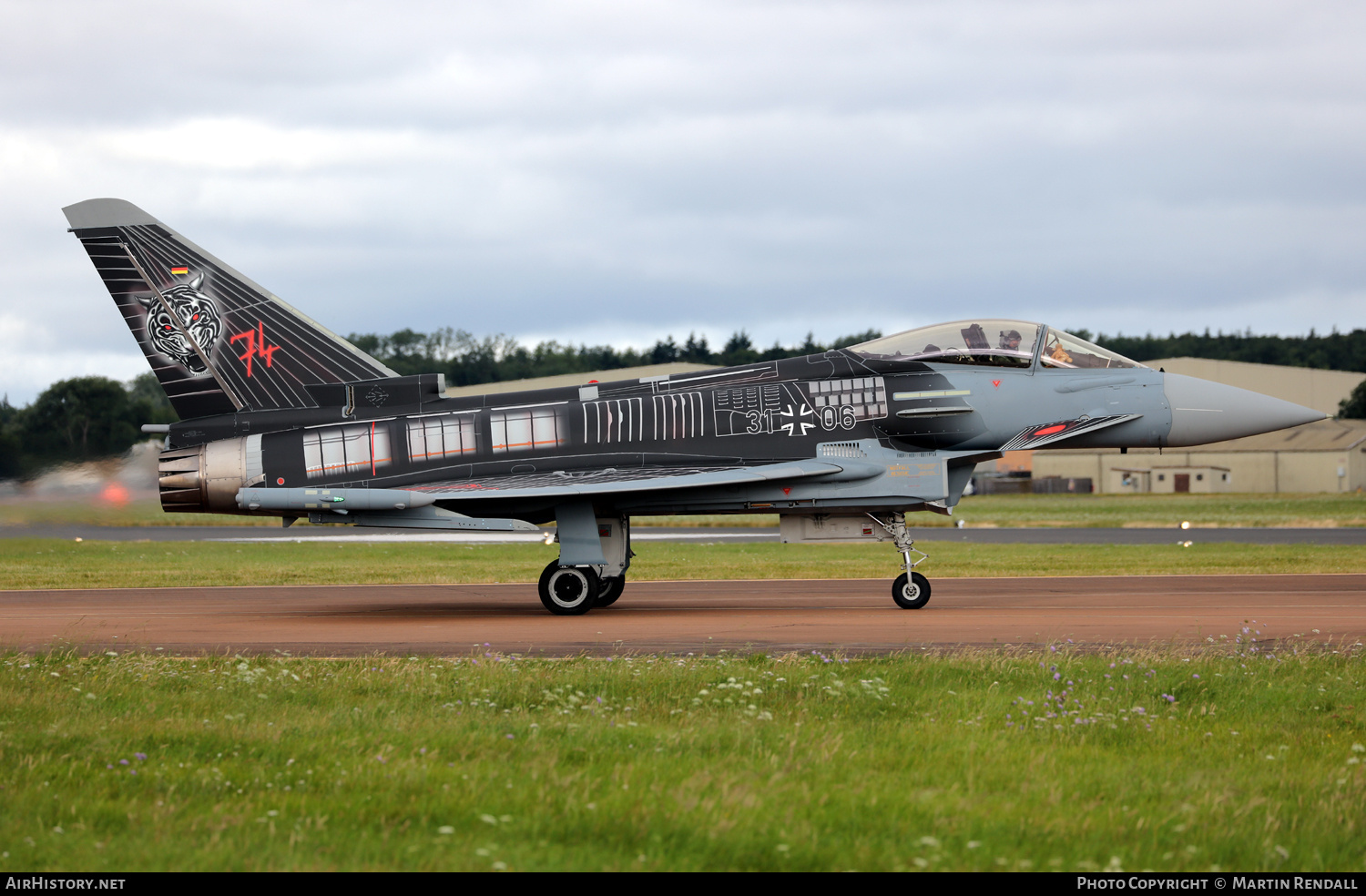 Aircraft Photo of 3106 | Eurofighter EF-2000 Typhoon S | Germany - Air Force | AirHistory.net #711678