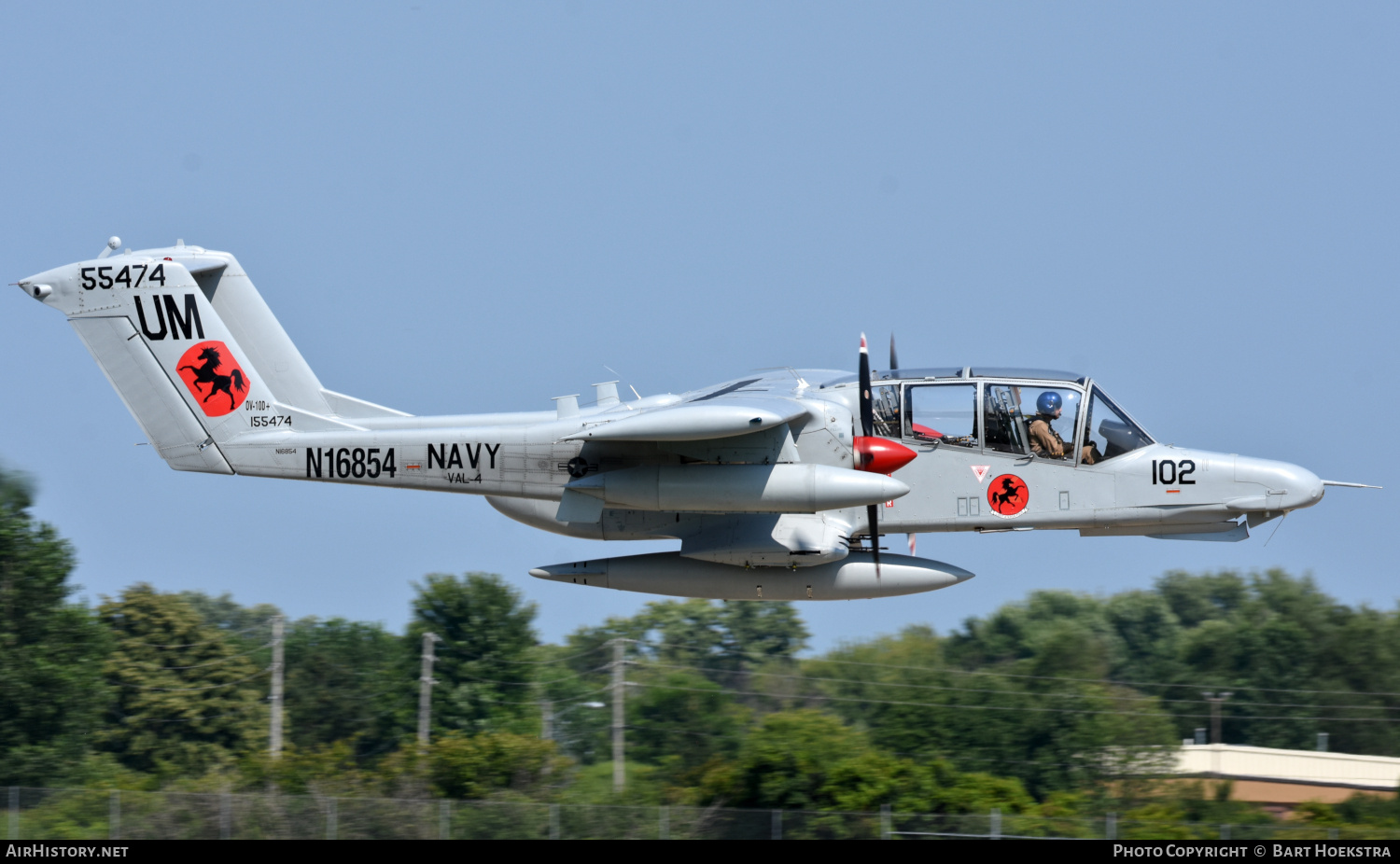 Aircraft Photo of N16854 / 155474 | North American Rockwell OV-10D Bronco | USA - Navy | AirHistory.net #711682