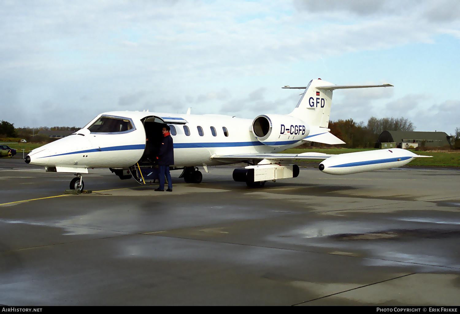 Aircraft Photo of D-CGFB | Gates Learjet 35A | GFD - Gesellschaft für Flugzieldarstellung | AirHistory.net #711719