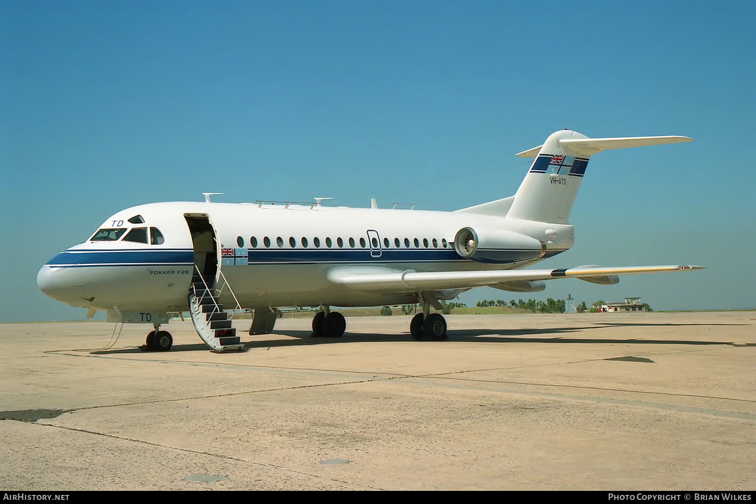 Aircraft Photo of VH-ATD | Fokker F28-1000 Fellowship | Department of Aviation | AirHistory.net #711720