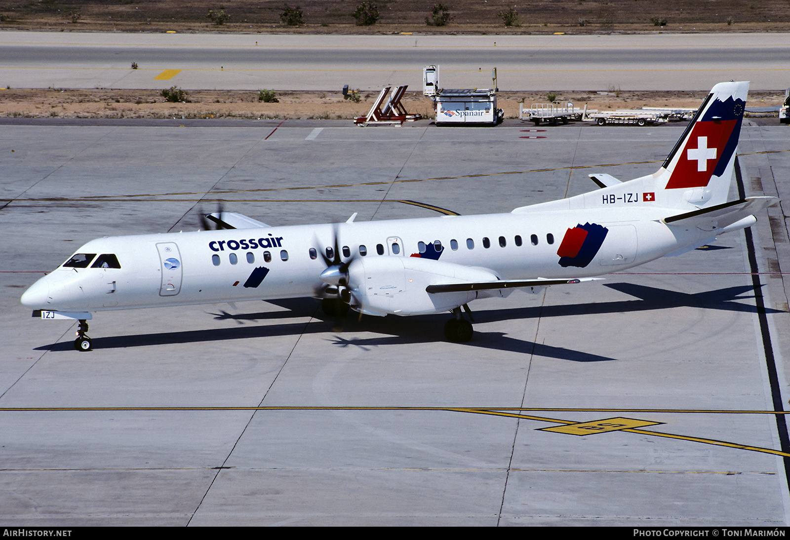 Aircraft Photo of HB-IZJ | Saab 2000 | Crossair | AirHistory.net #711722