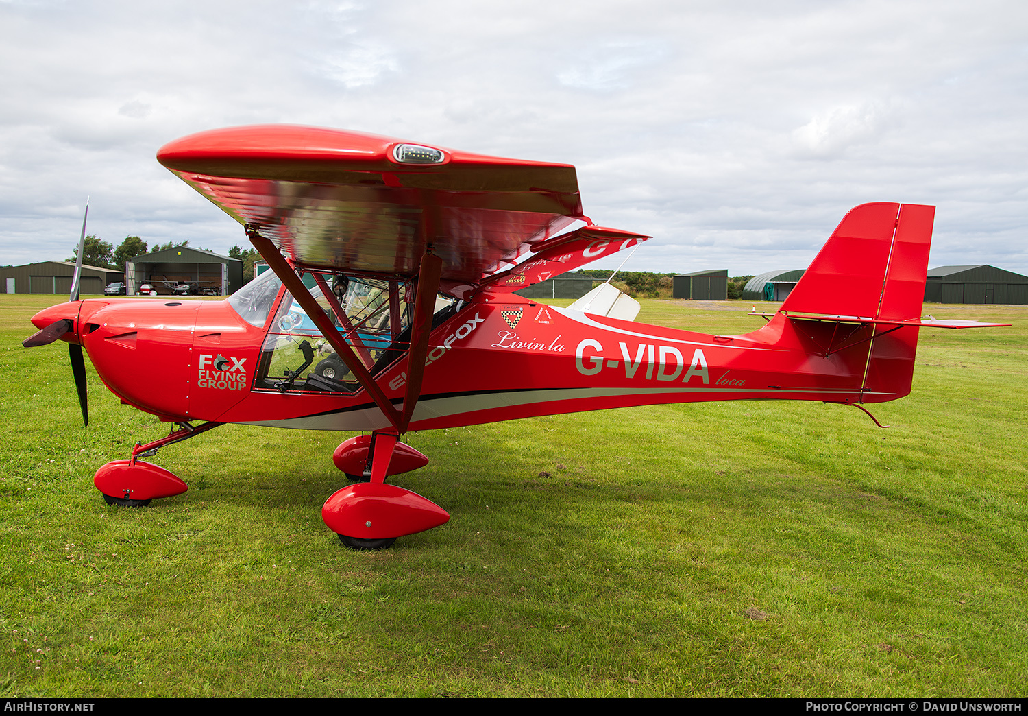 Aircraft Photo of G-VIDA | Aeropro Eurofox 3K | Fox Flying Group | AirHistory.net #711738