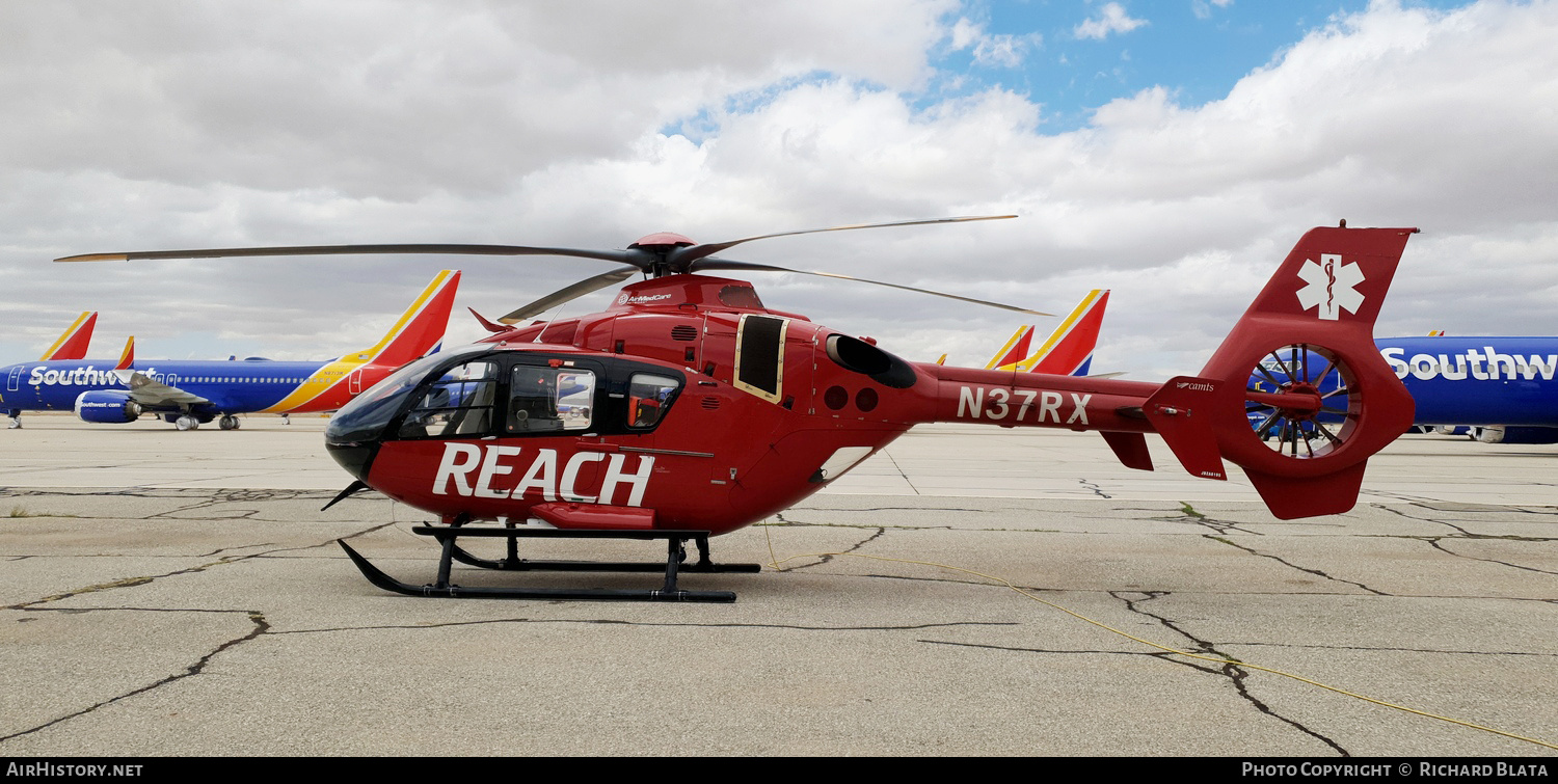 Aircraft Photo of N37RX | Eurocopter EC-135P-2+ | Reach Air Medical Services | AirHistory.net #711762