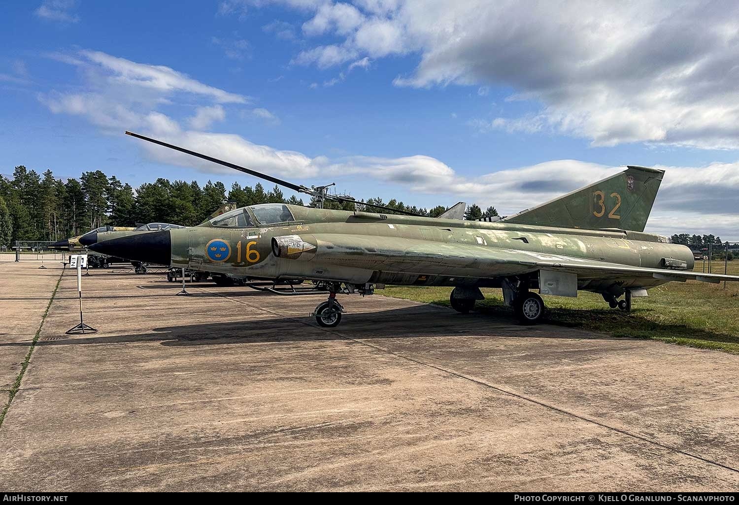 Aircraft Photo of 35496 | Saab J35F Draken | Sweden - Air Force | AirHistory.net #711783