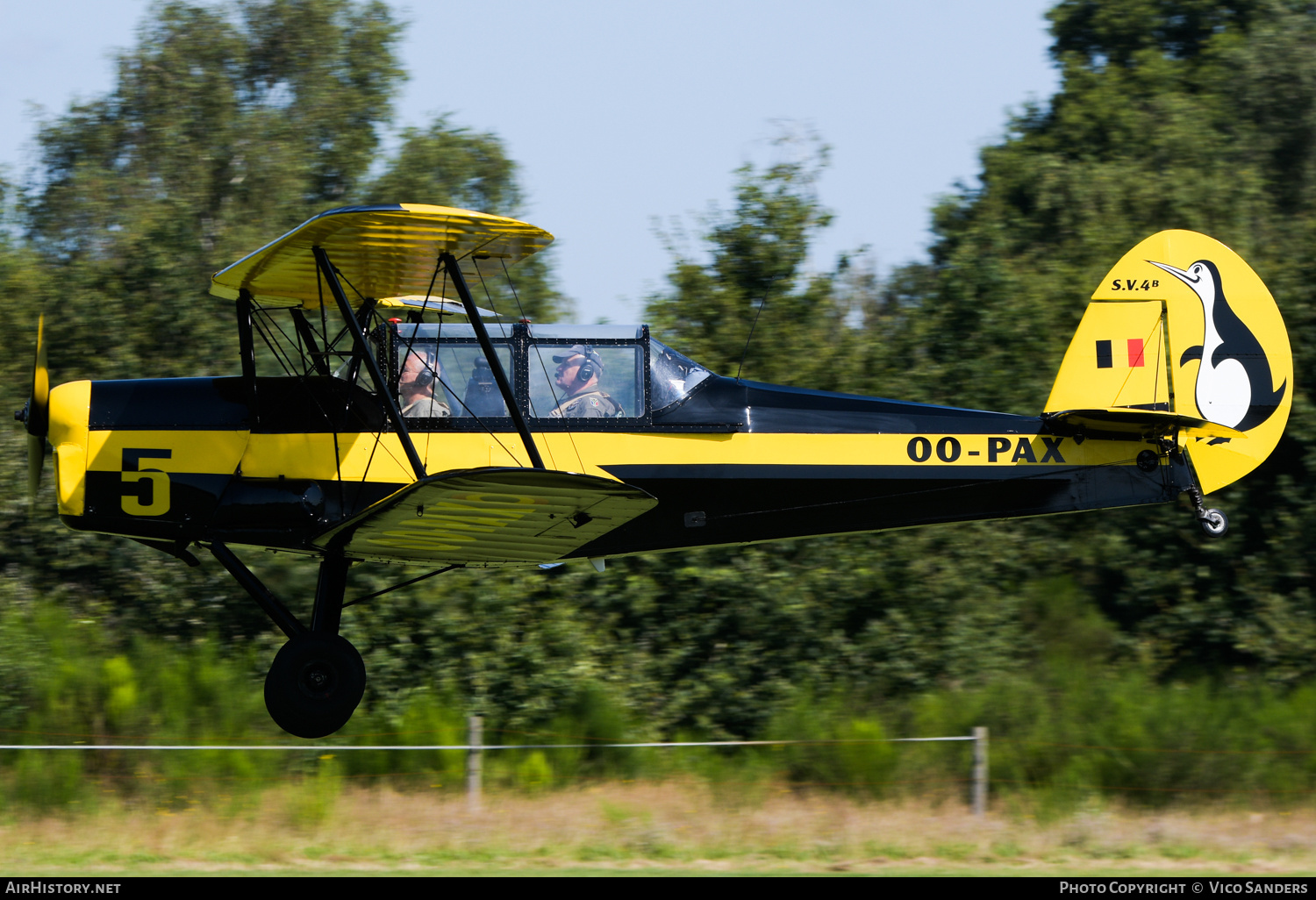 Aircraft Photo of OO-PAX | Stampe-Vertongen SV-4B | AirHistory.net #711795