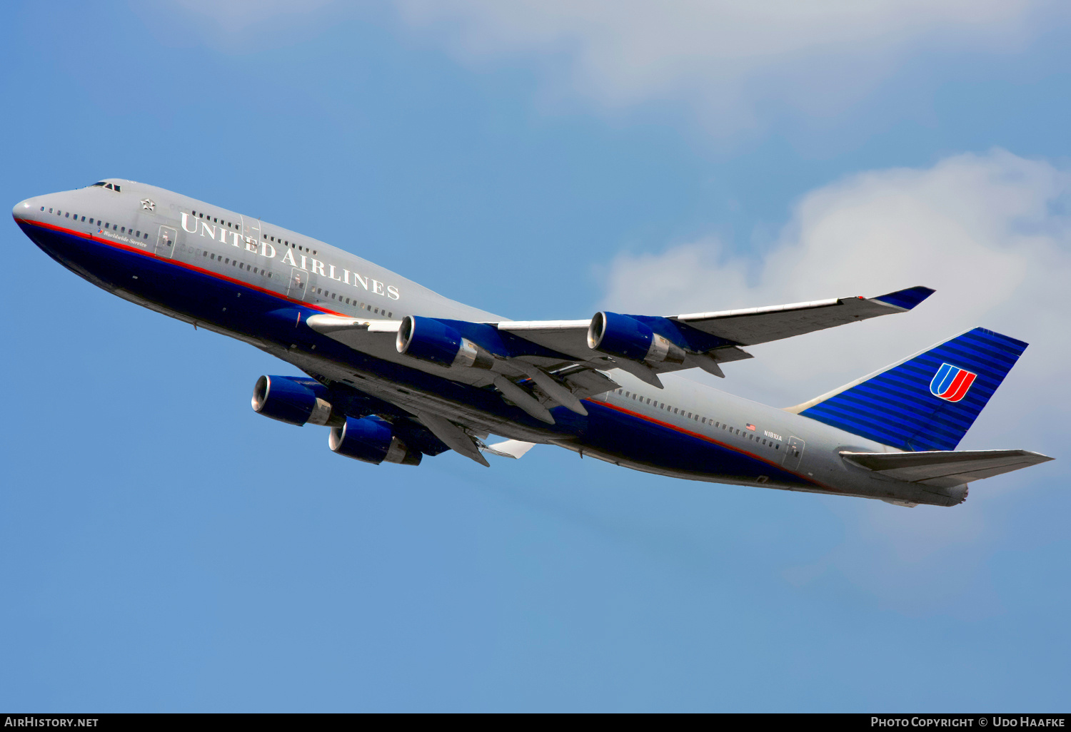 Aircraft Photo of N181UA | Boeing 747-422 | United Airlines | AirHistory.net #711860