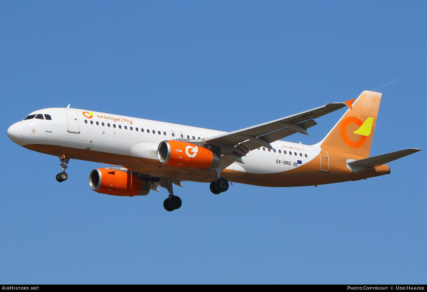 Aircraft Photo of SX-ORG | Airbus A320-232 | Orange2fly | AirHistory.net #711871