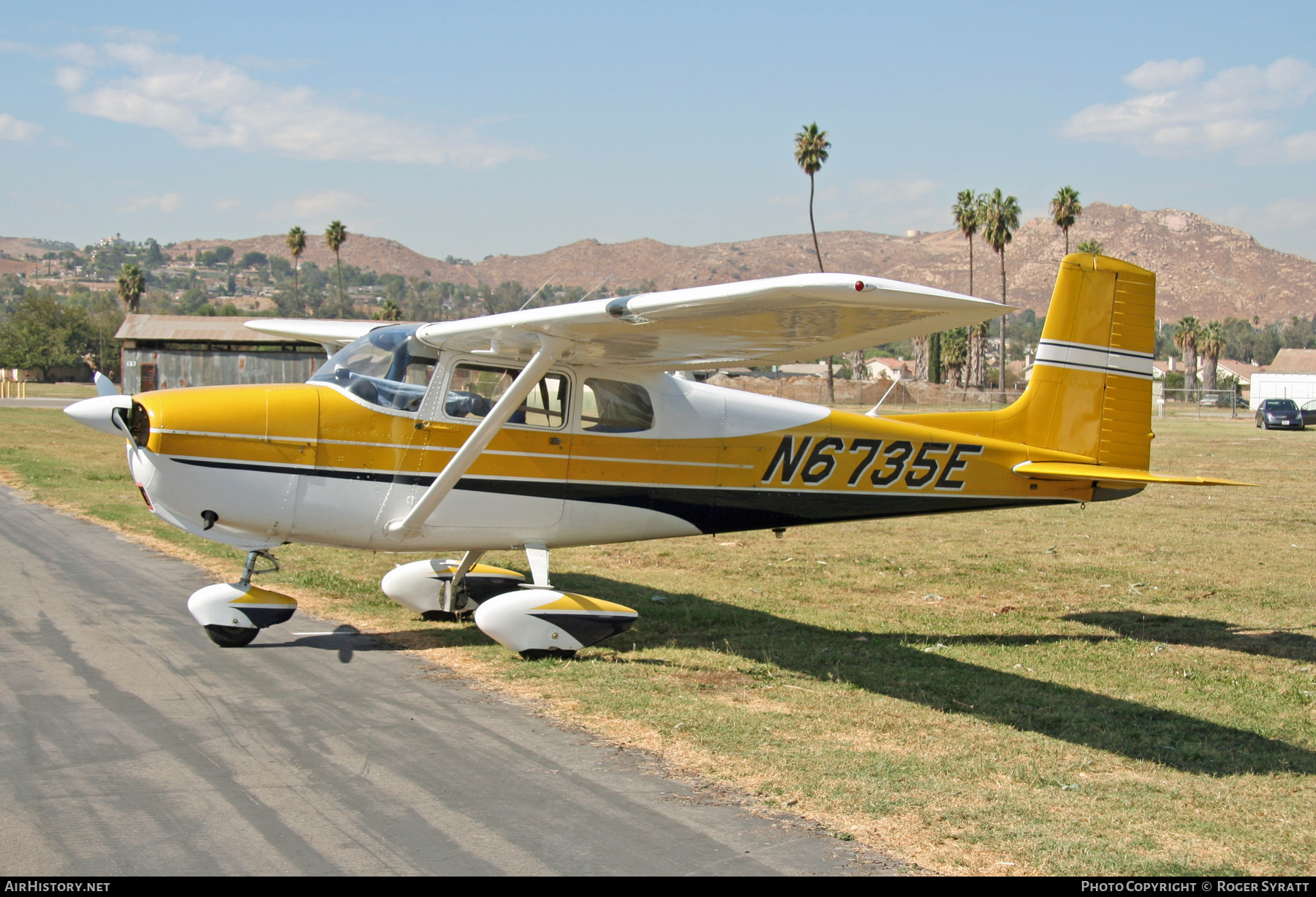 Aircraft Photo of N6735E | Cessna 175 | AirHistory.net #711873
