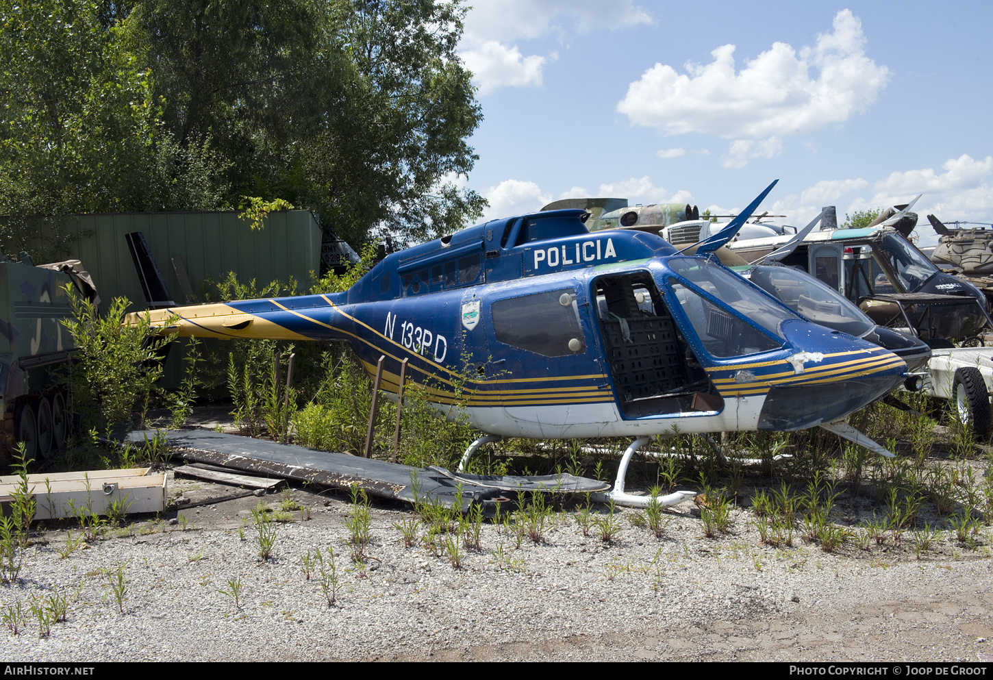 Aircraft Photo of N133PD | Bell OH-58C Kiowa (206A-1) | Policía | AirHistory.net #711874