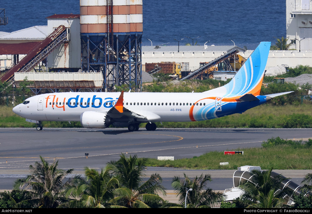 Aircraft Photo of A6-FPE | Boeing 737-8 Max 8 | Flydubai | AirHistory.net #711907