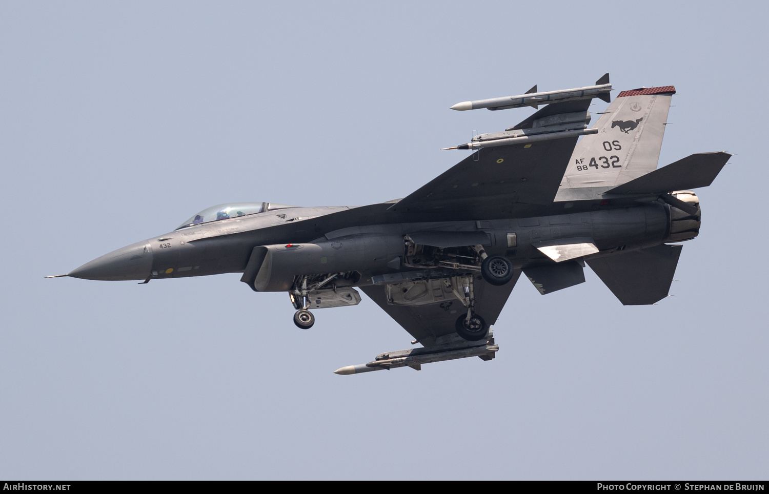 Aircraft Photo of 88-0432 / AF88-432 | Lockheed Martin F-16CM Fighting Falcon | USA - Air Force | AirHistory.net #711912