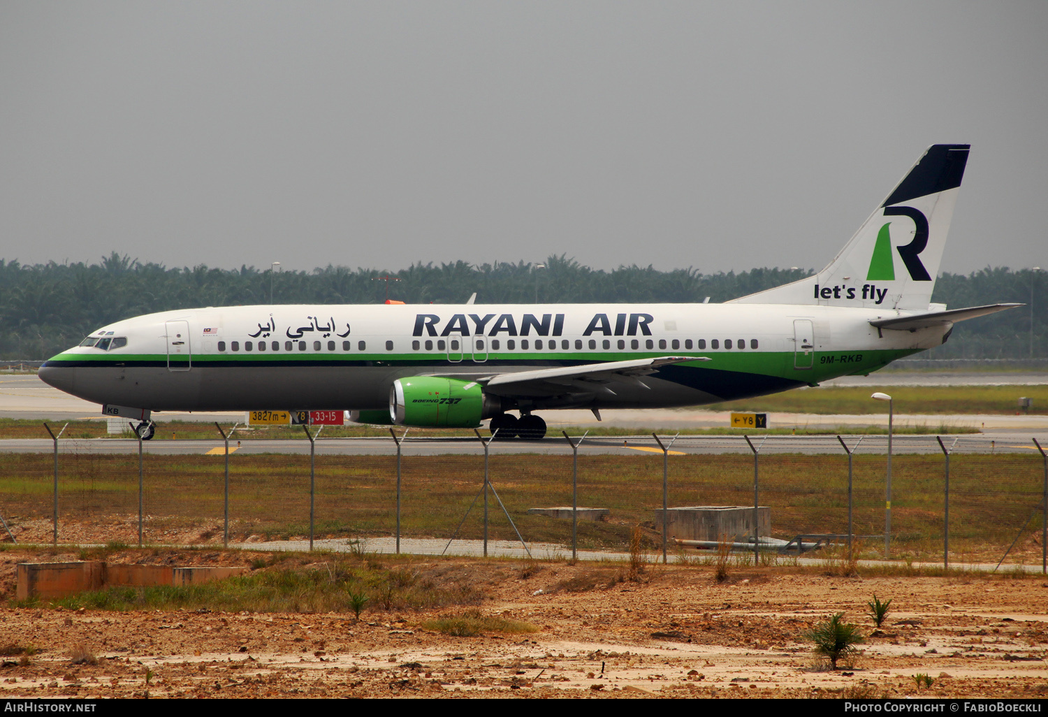 Aircraft Photo of 9M-RKB | Boeing 737-4H6 | Rayani Air | AirHistory.net #711927