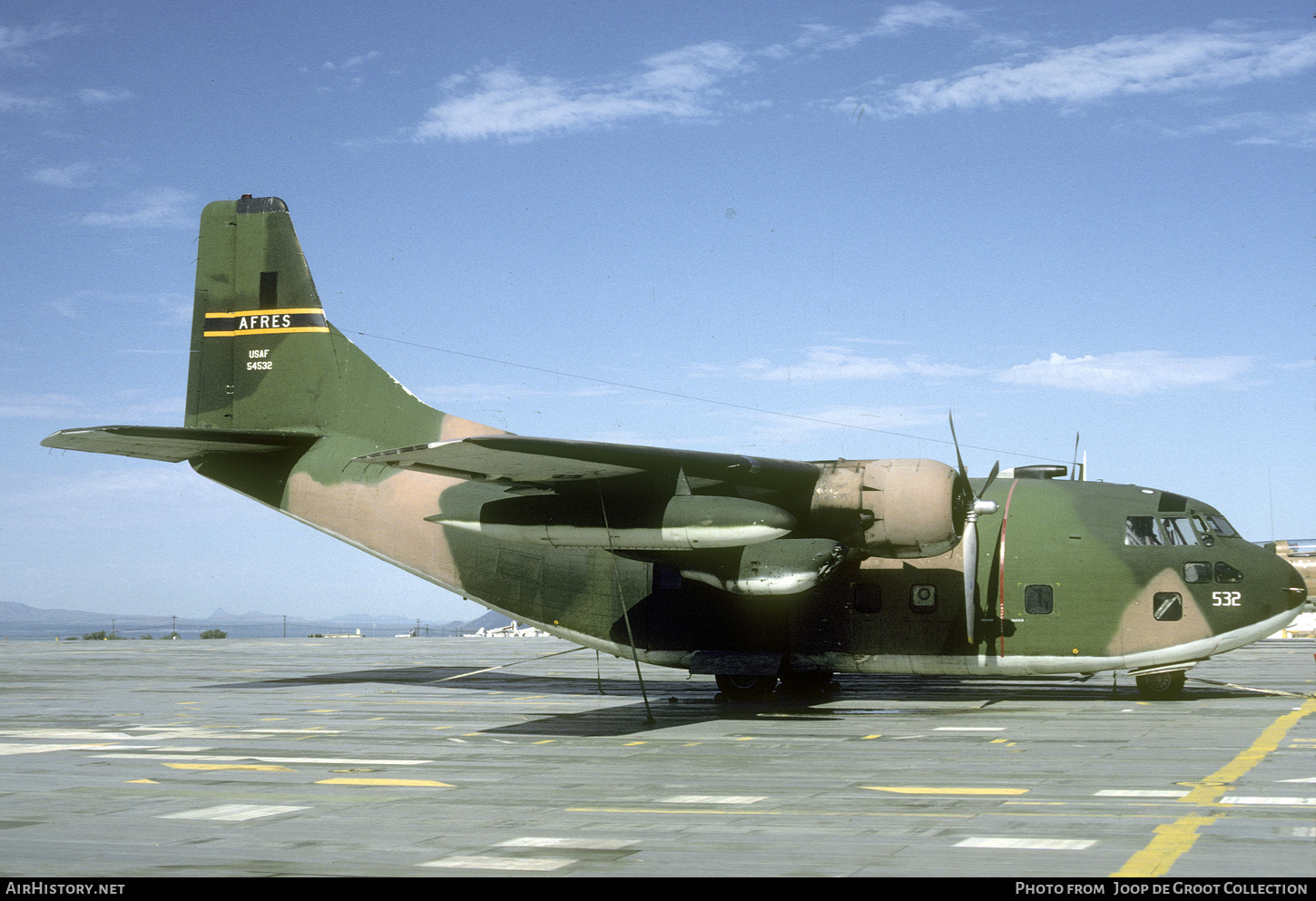Aircraft Photo of 55-4532 / 54532 | Fairchild UC-123K Provider | USA - Air Force | AirHistory.net #711930