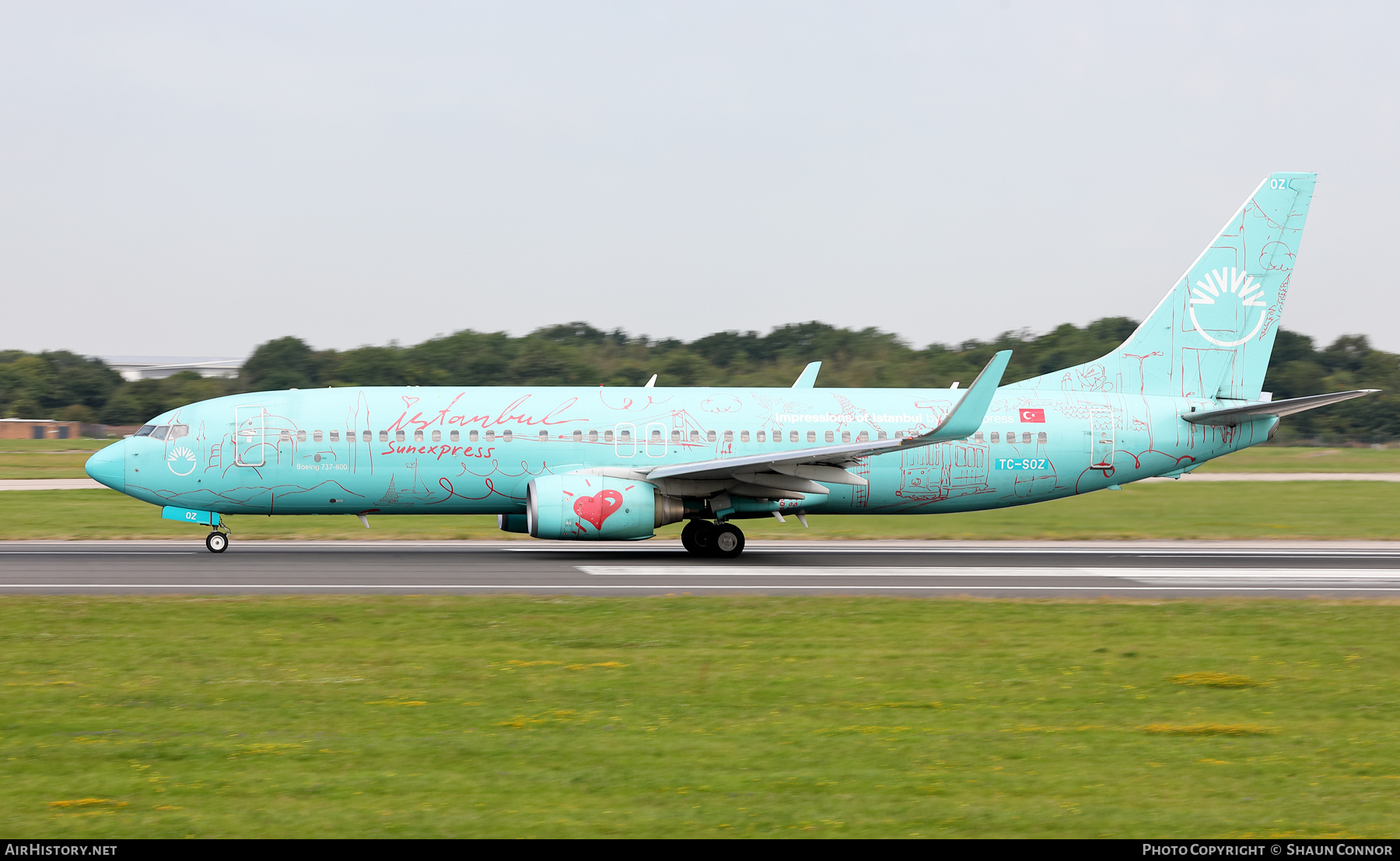 Aircraft Photo of TC-SOZ | Boeing 737-8HX | SunExpress | AirHistory.net #711931