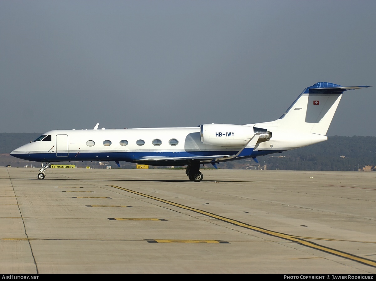 Aircraft Photo of HB-IWY | Gulfstream Aerospace G-IV Gulfstream IV | AirHistory.net #711939