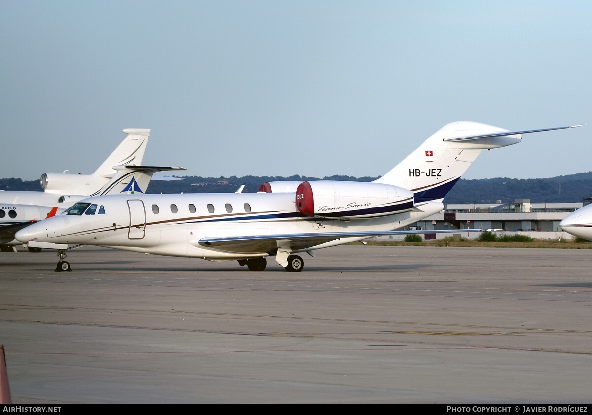 Aircraft Photo of HB-JEZ | Cessna 750 Citation X | AirHistory.net #711941