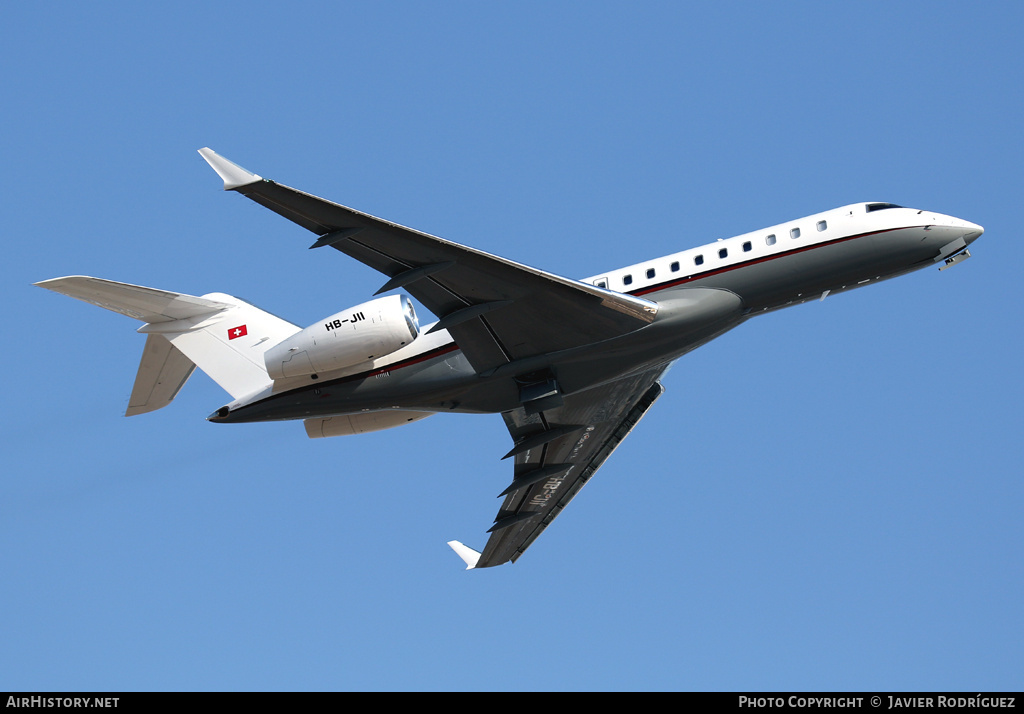Aircraft Photo of HB-JII | Bombardier Global Express (BD-700-1A10) | AirHistory.net #711965