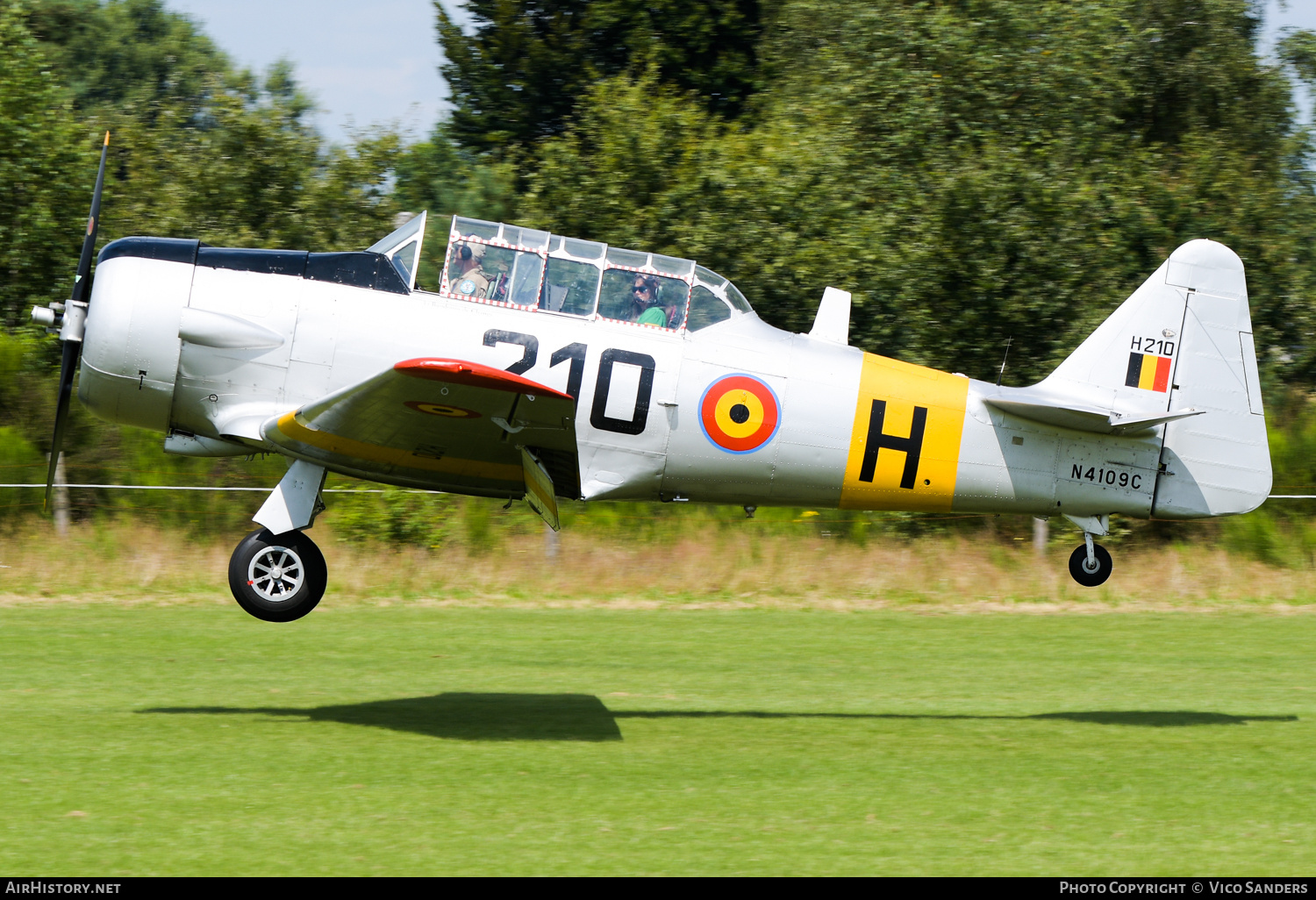 Aircraft Photo of N4109C / H210 | North American T-6G Texan | Belgium - Air Force | AirHistory.net #711984