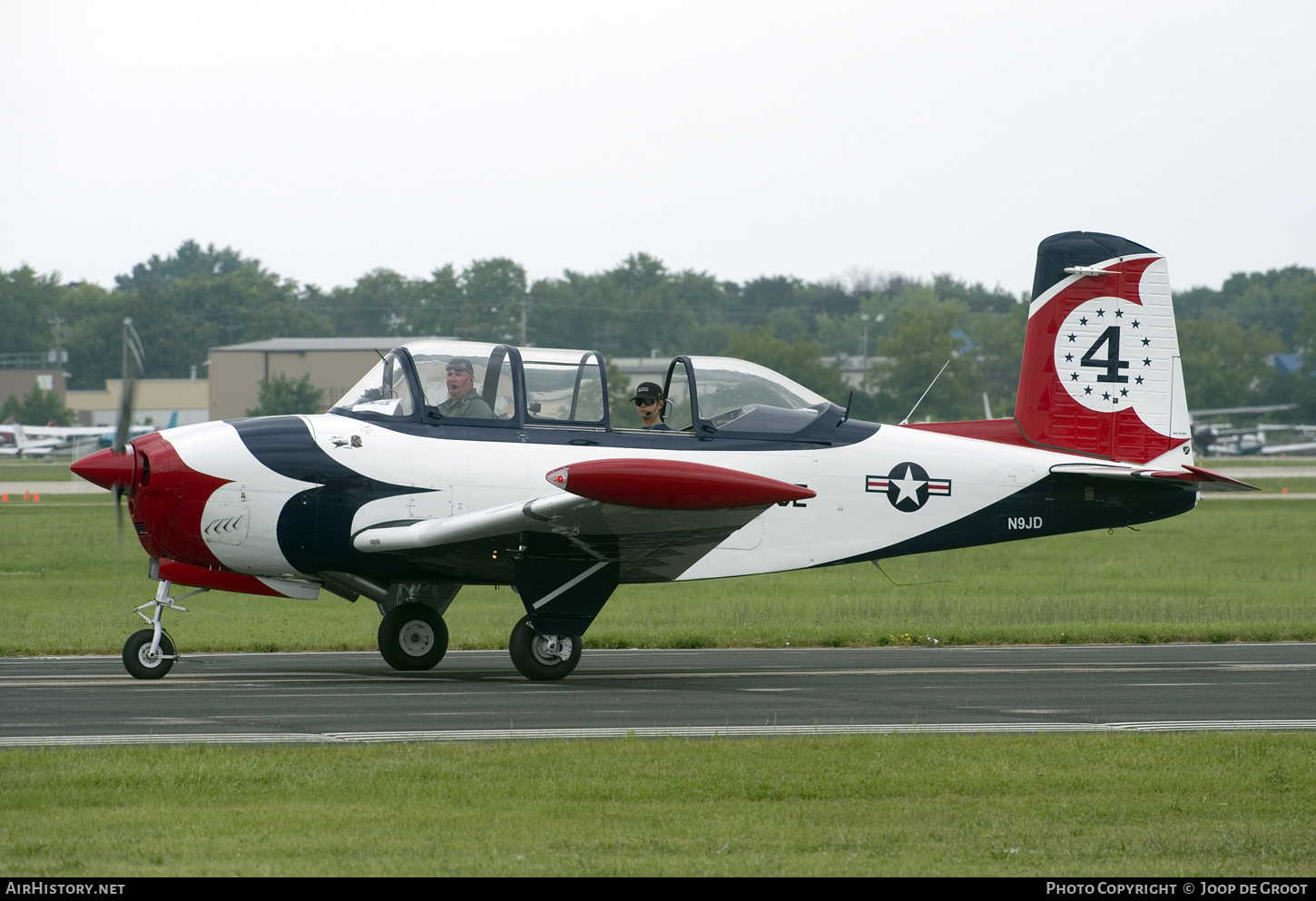 Aircraft Photo of N9JD | Beech T-34A Mentor | USA - Air Force | AirHistory.net #711997