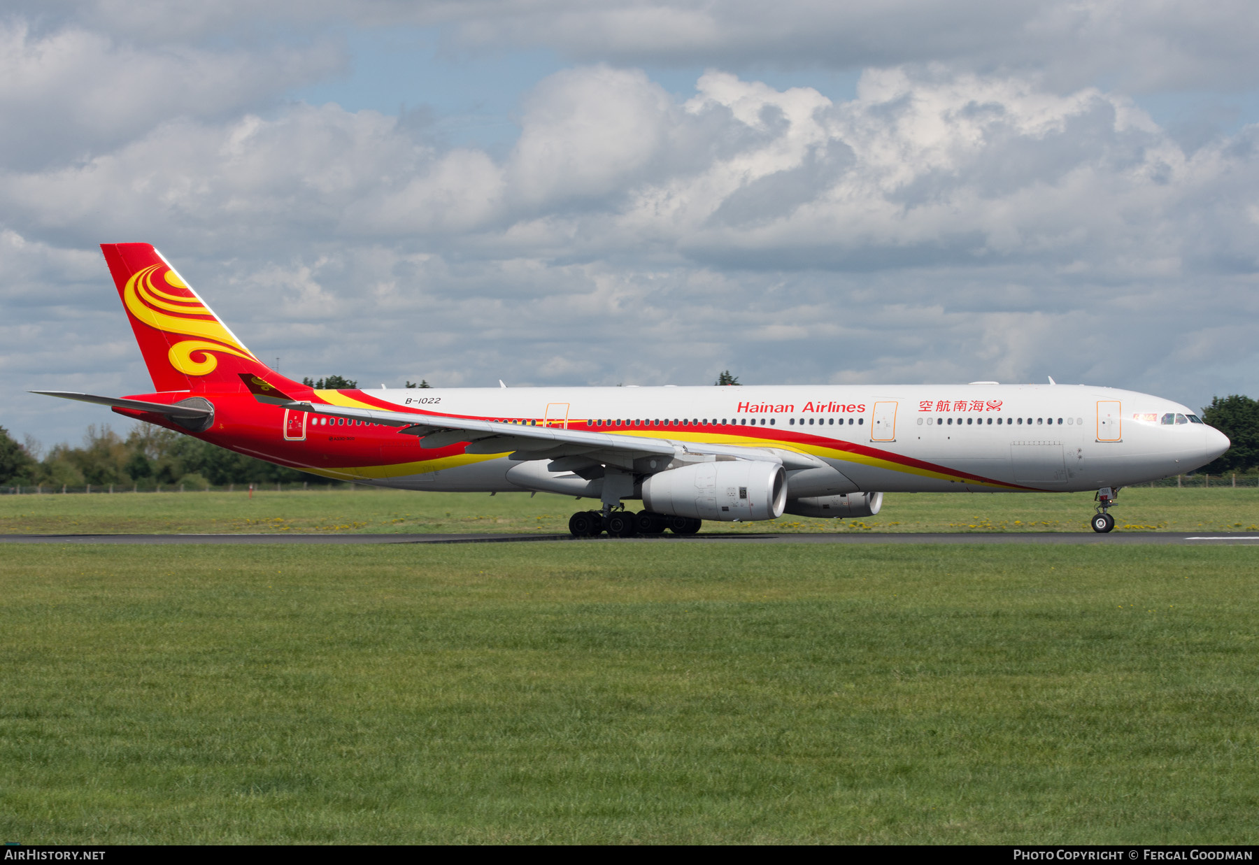 Aircraft Photo of B-1022 | Airbus A330-343 | Hainan Airlines | AirHistory.net #712008