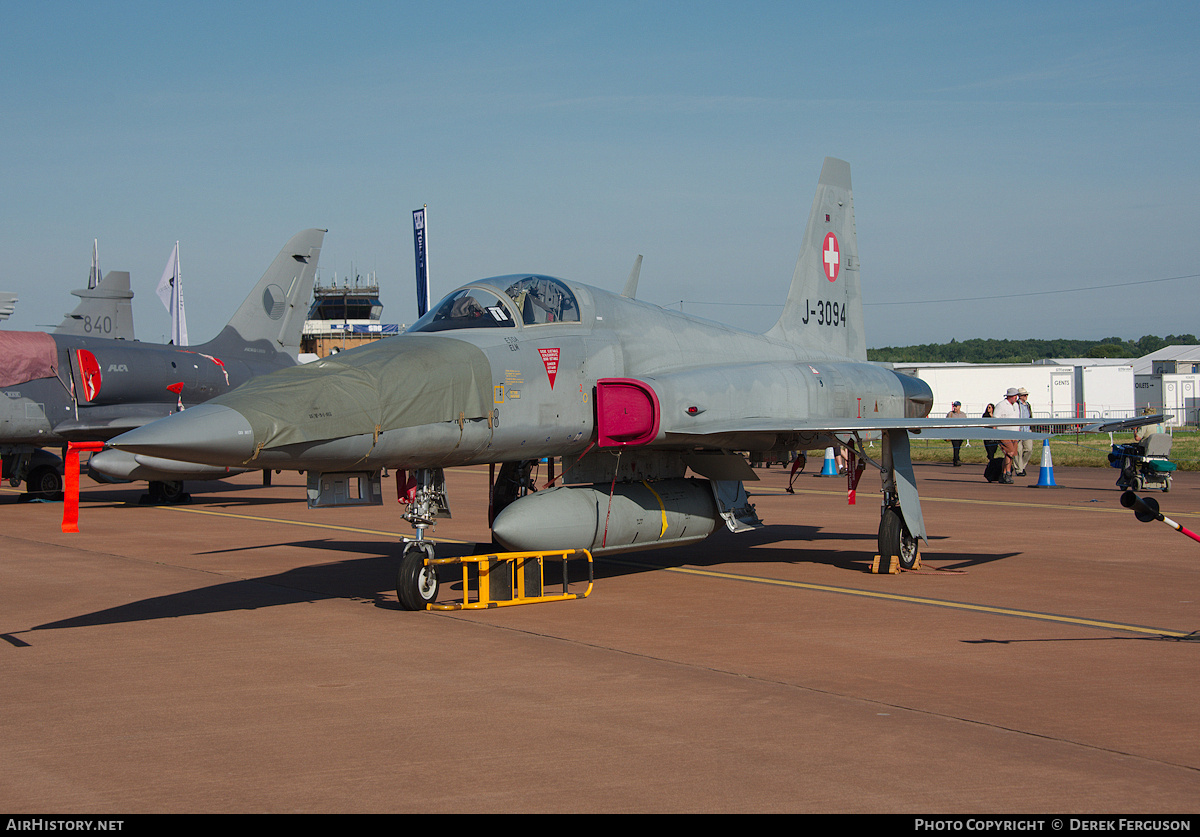 Aircraft Photo of J-3094 | Northrop F-5E Tiger II | Switzerland - Air Force | AirHistory.net #712014