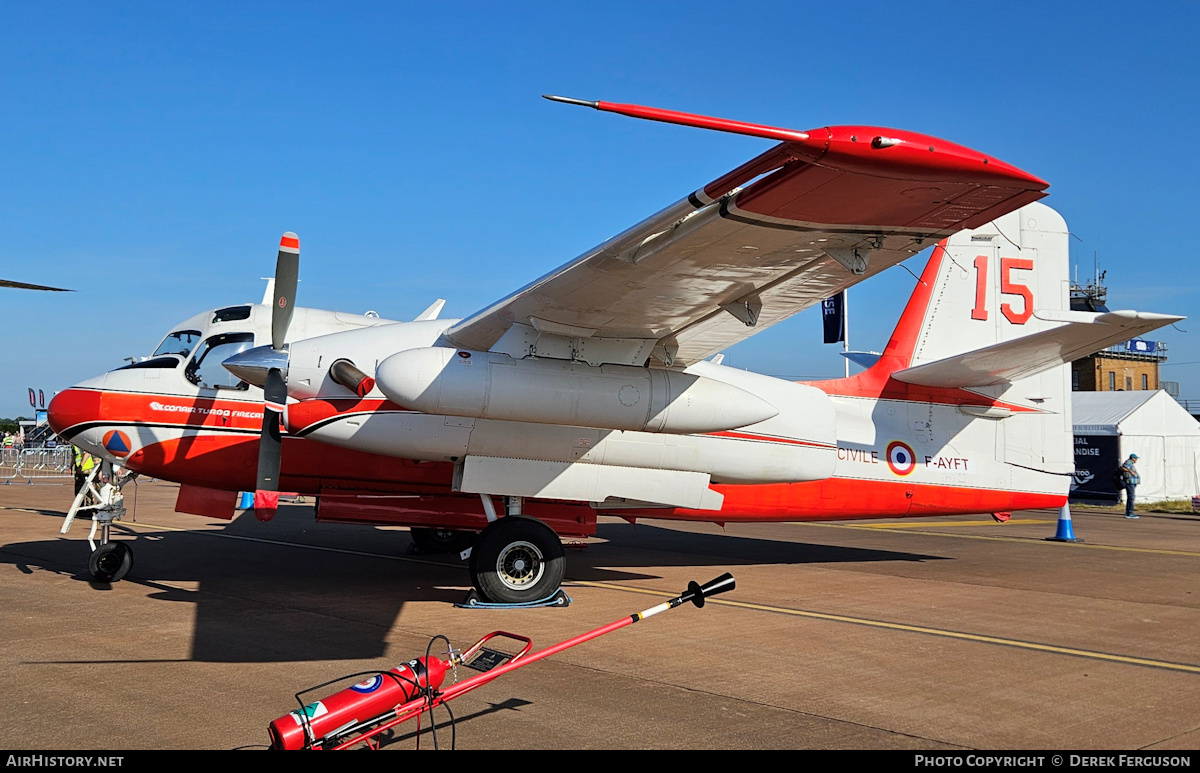 Aircraft Photo of F-AYFT | Conair S-2T Turbo Firecat | Sécurité Civile | AirHistory.net #712023