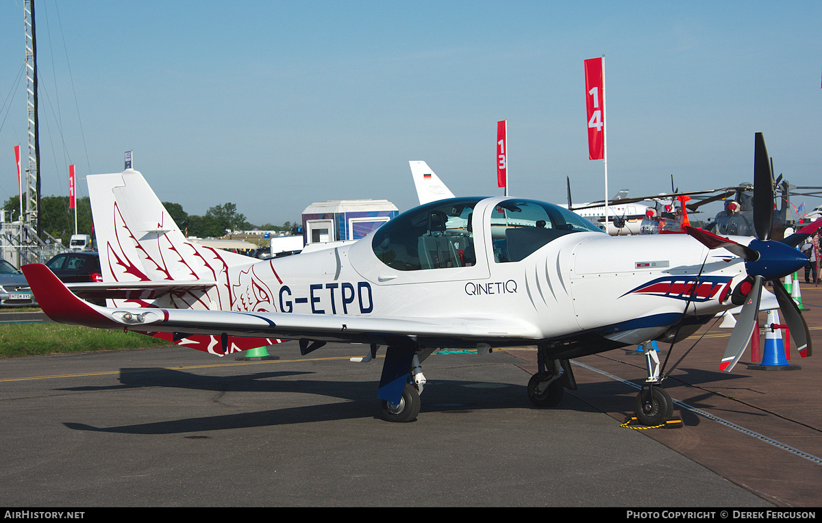 Aircraft Photo of G-ETPD | Grob G-120TP-A | QinetiQ | AirHistory.net #712025