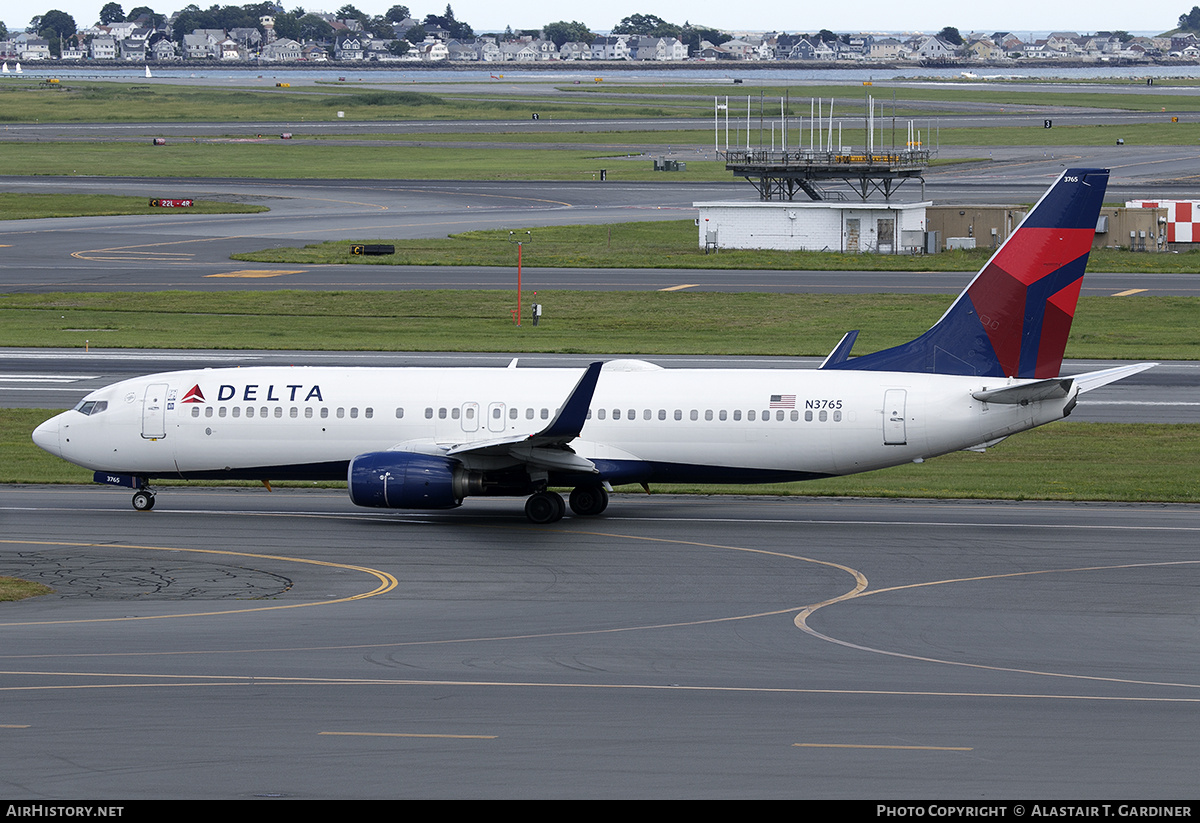 Aircraft Photo of N3765 | Boeing 737-832 | Delta Air Lines | AirHistory.net #712032