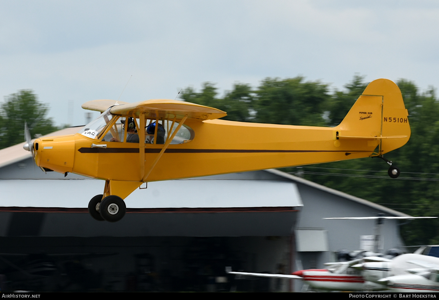 Aircraft Photo of N5510H | Piper L-4B/PA-11C Cub Special | AirHistory.net #712049