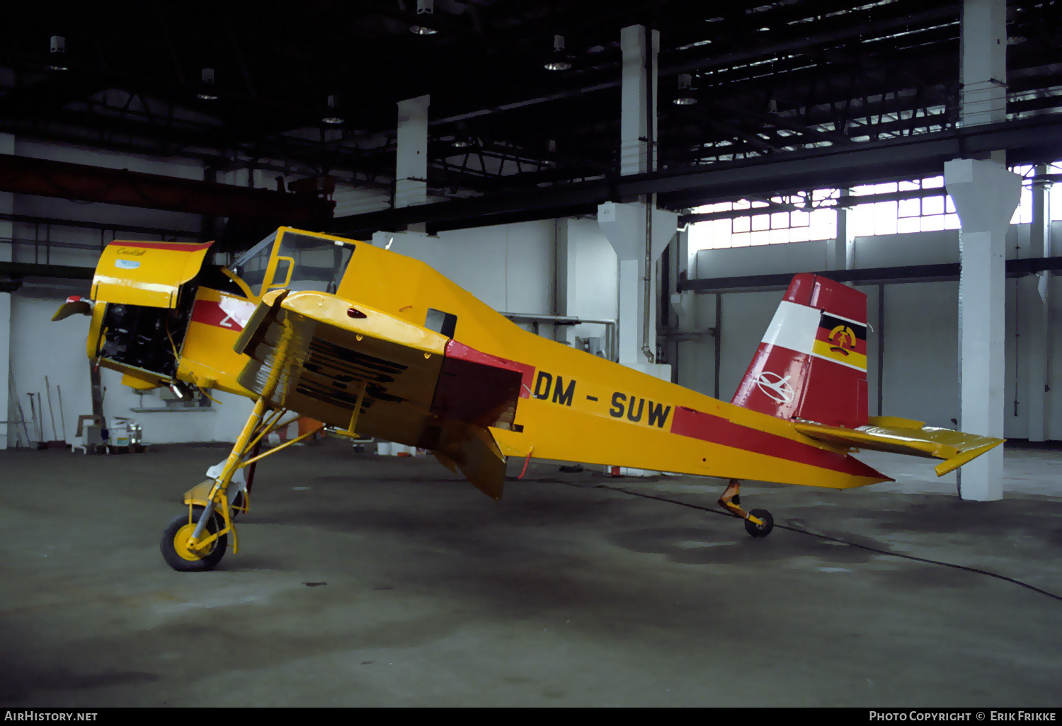 Aircraft Photo of DM-SUW | Zlin Z-37A Cmelak | Interflug | AirHistory.net #712056