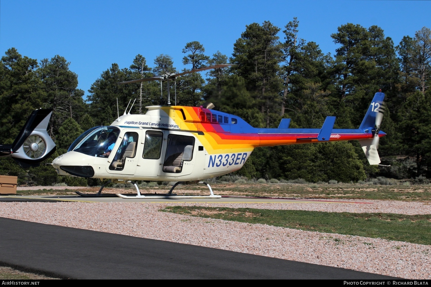 Aircraft Photo of N333ER | Bell 206L-1 LongRanger II | Papillon Grand Canyon Helicopters | AirHistory.net #712116