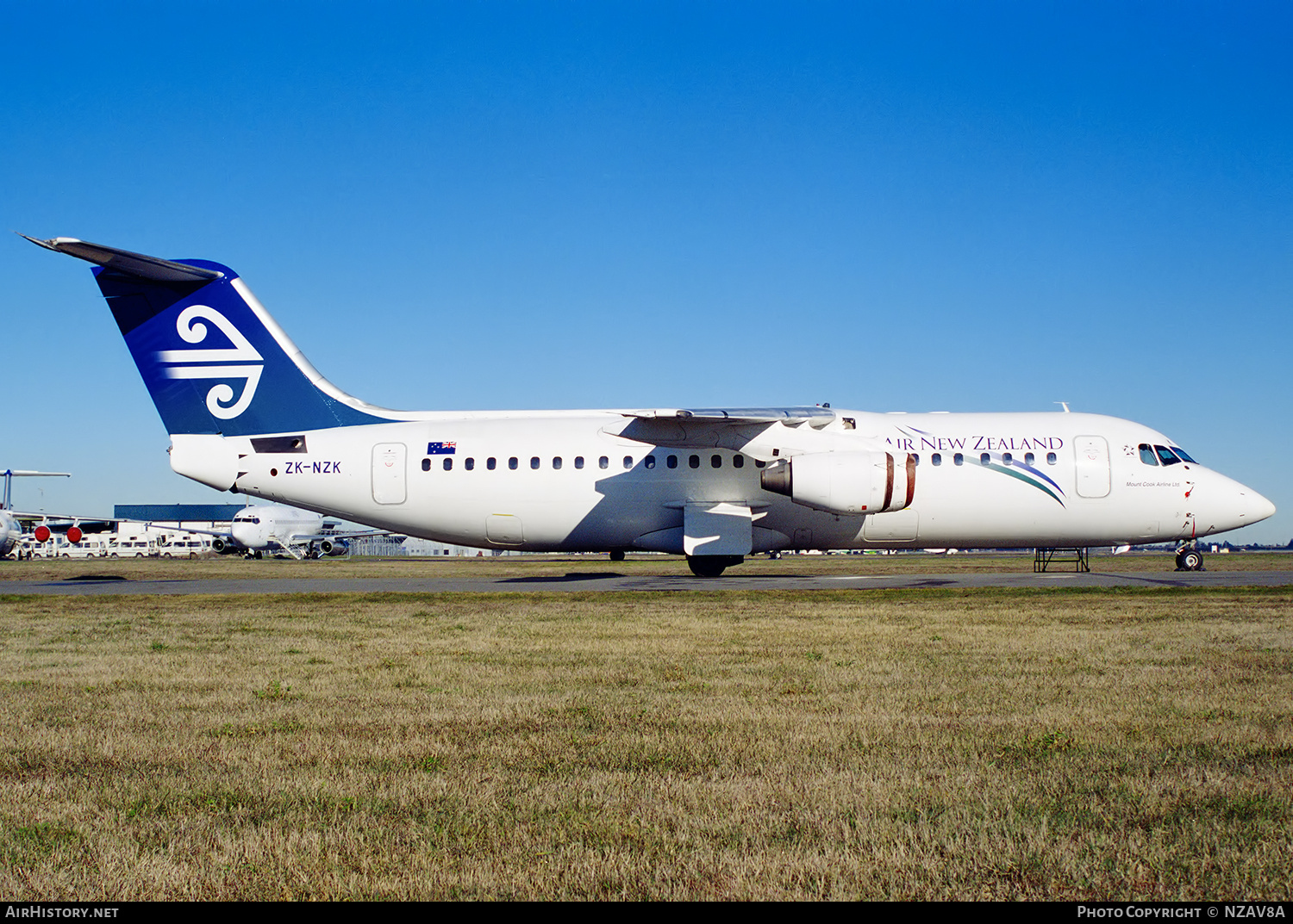 Aircraft Photo of ZK-NZK | British Aerospace BAe-146-300 | Air New Zealand | AirHistory.net #712131