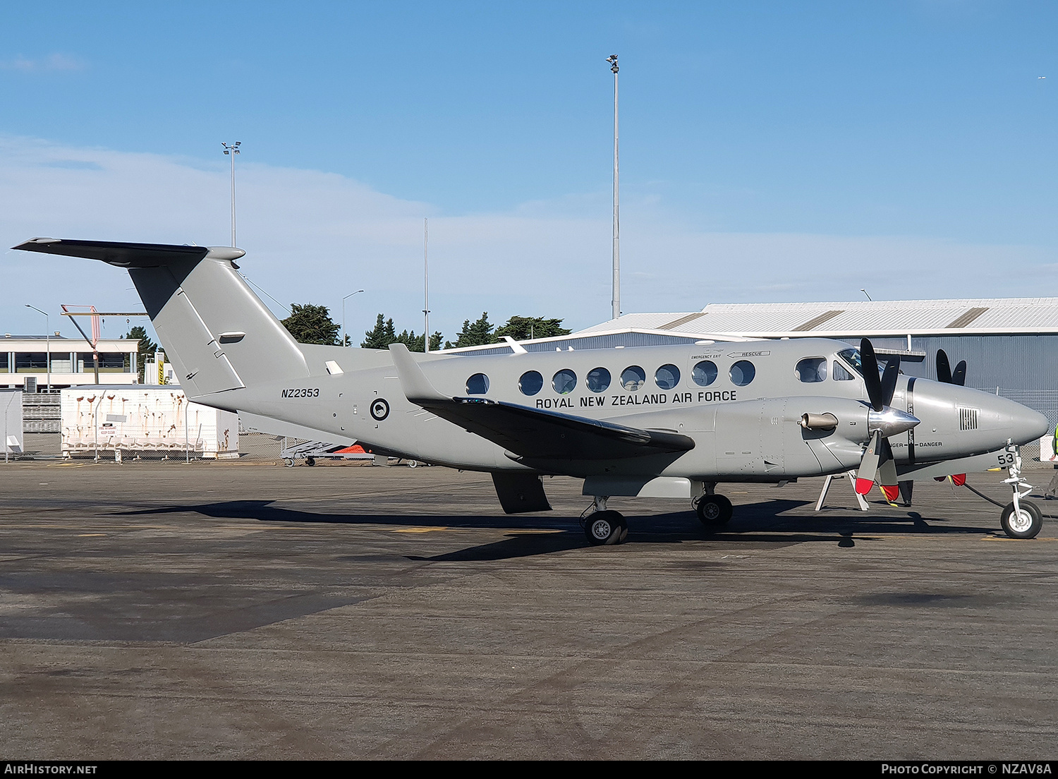 Aircraft Photo of NZ2353 | Beechcraft 350i King Air (B300) | New Zealand - Air Force | AirHistory.net #712136