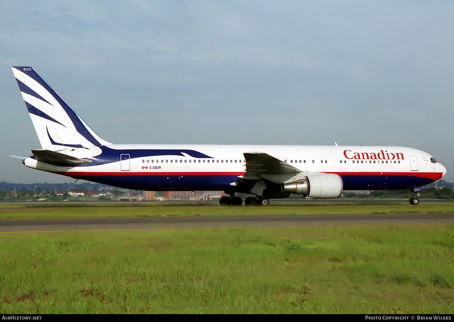 Aircraft Photo of C-GBZR | Boeing 767-38E/ER | Canadian Airlines | AirHistory.net #712150