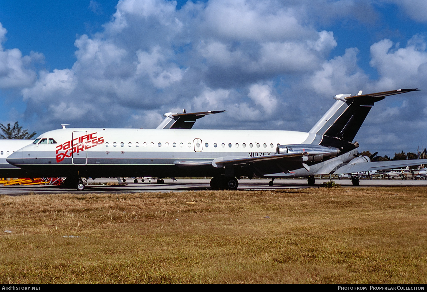 Aircraft Photo of N107EX | BAC 111-201AC One-Eleven | Pacific Express | AirHistory.net #712155