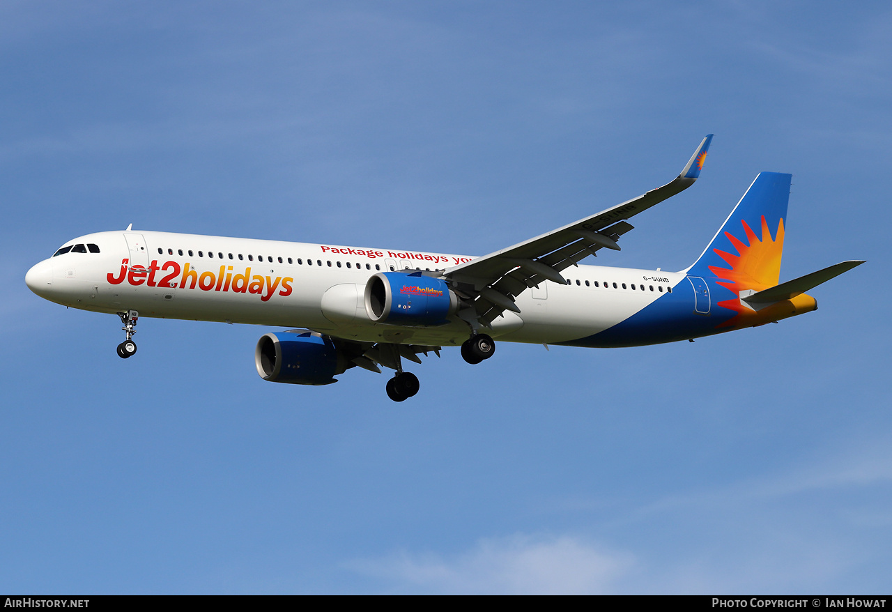 Aircraft Photo of G-SUNB | Airbus A321-251NX | Jet2 Holidays | AirHistory.net #712174