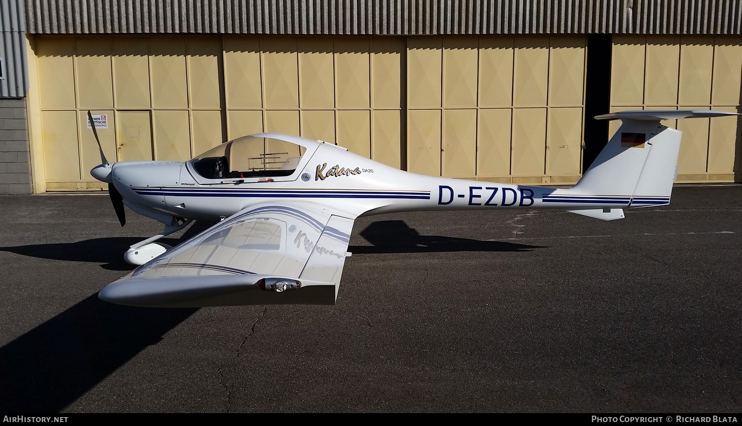 Aircraft Photo of D-EZDB | Diamond DA20A-1 Katana | AirHistory.net #712175