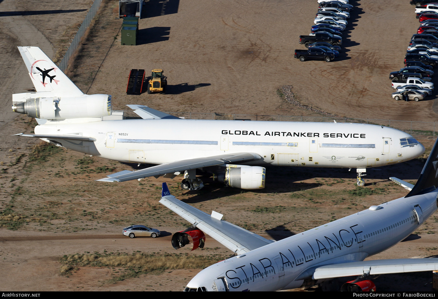 Aircraft Photo of N852V | McDonnell Douglas DC-10-40 | Global Airtanker Service | AirHistory.net #712205
