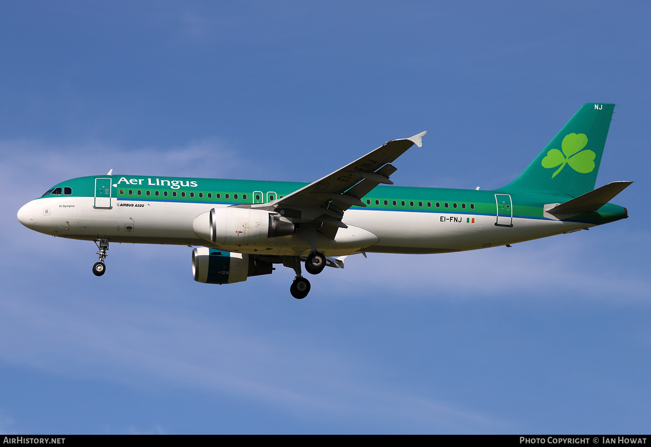 Aircraft Photo of EI-FNJ | Airbus A320-214 | Aer Lingus | AirHistory.net #712211