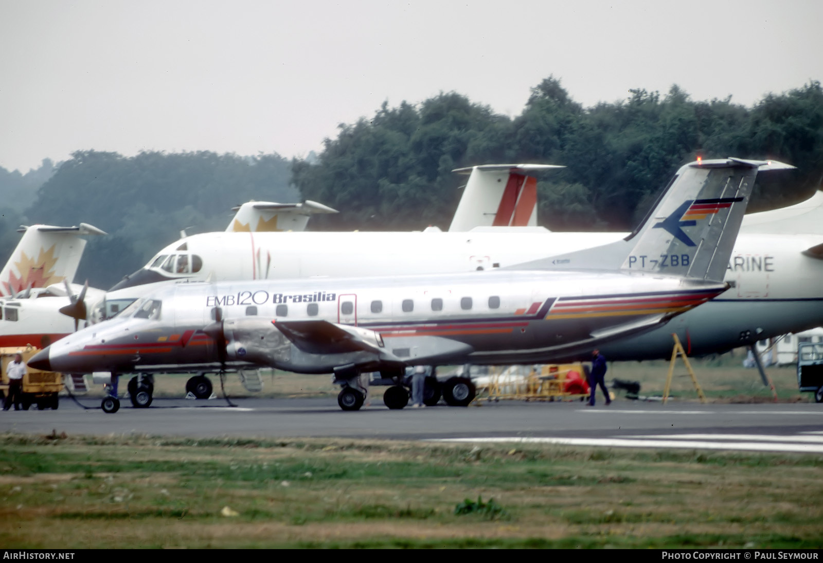 Aircraft Photo of PT-ZBB | Embraer EMB-120RT Brasilia | Embraer | AirHistory.net #712213