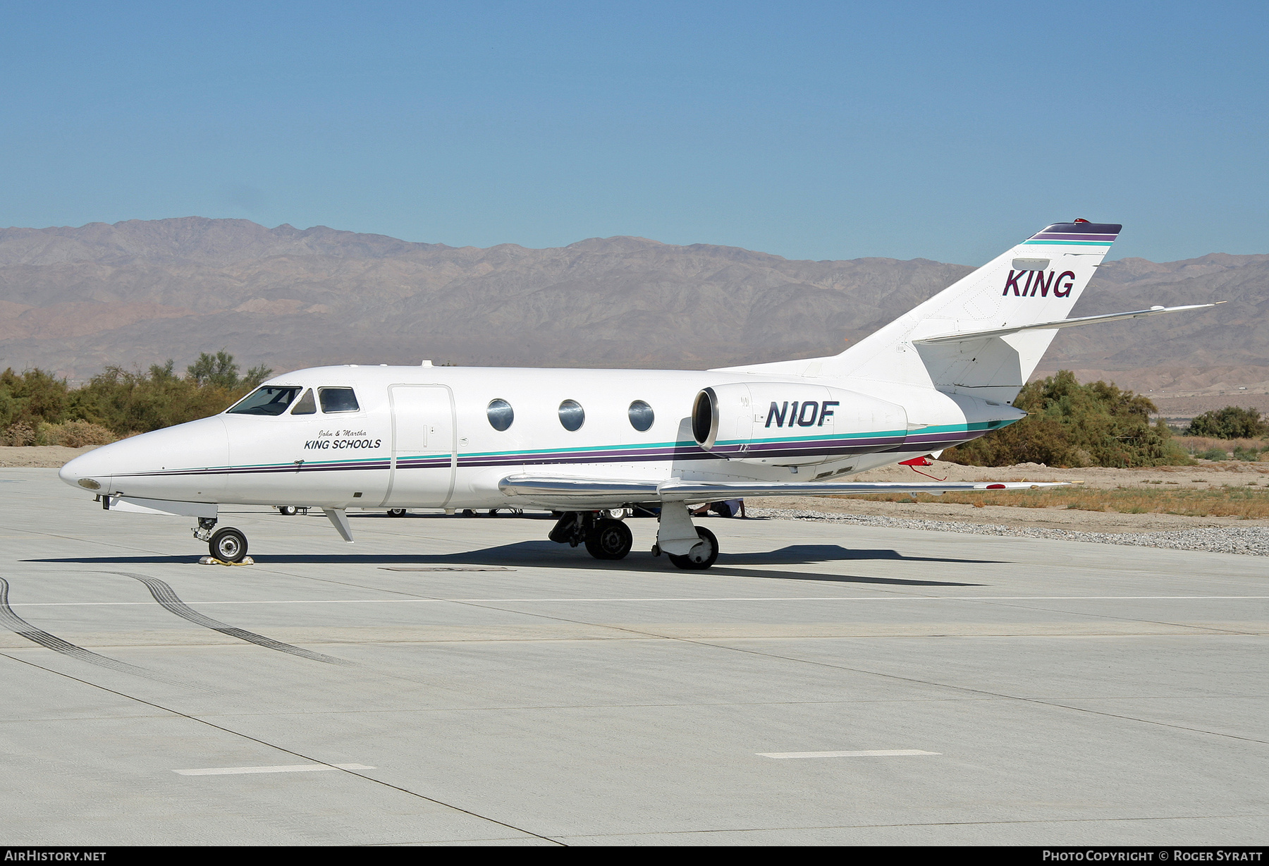 Aircraft Photo of N10F | Dassault Falcon 10 | John & Martha King Schools | AirHistory.net #712218