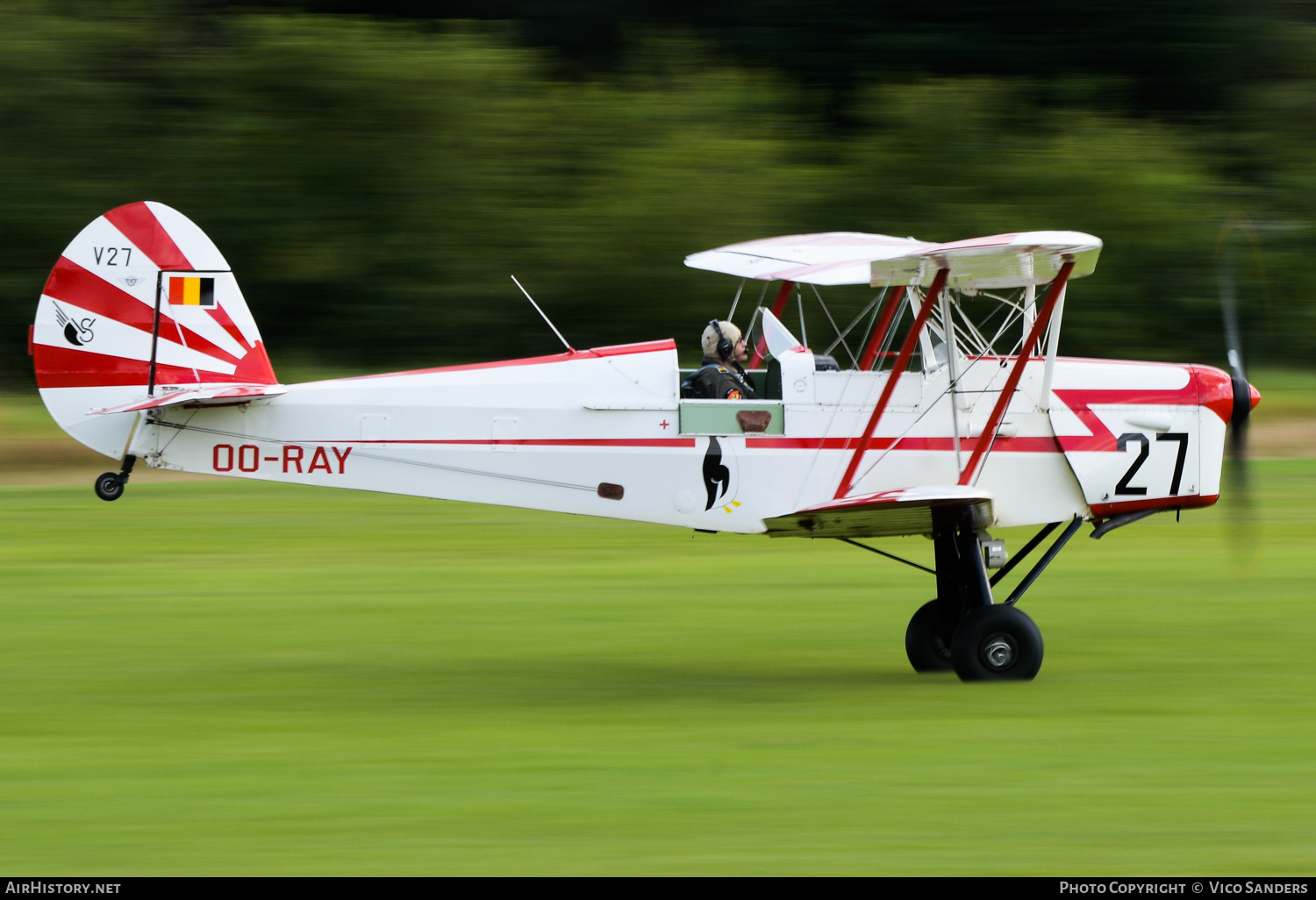 Aircraft Photo of OO-RAY / V27 | Stampe-Vertongen SV-4B | AirHistory.net #712227