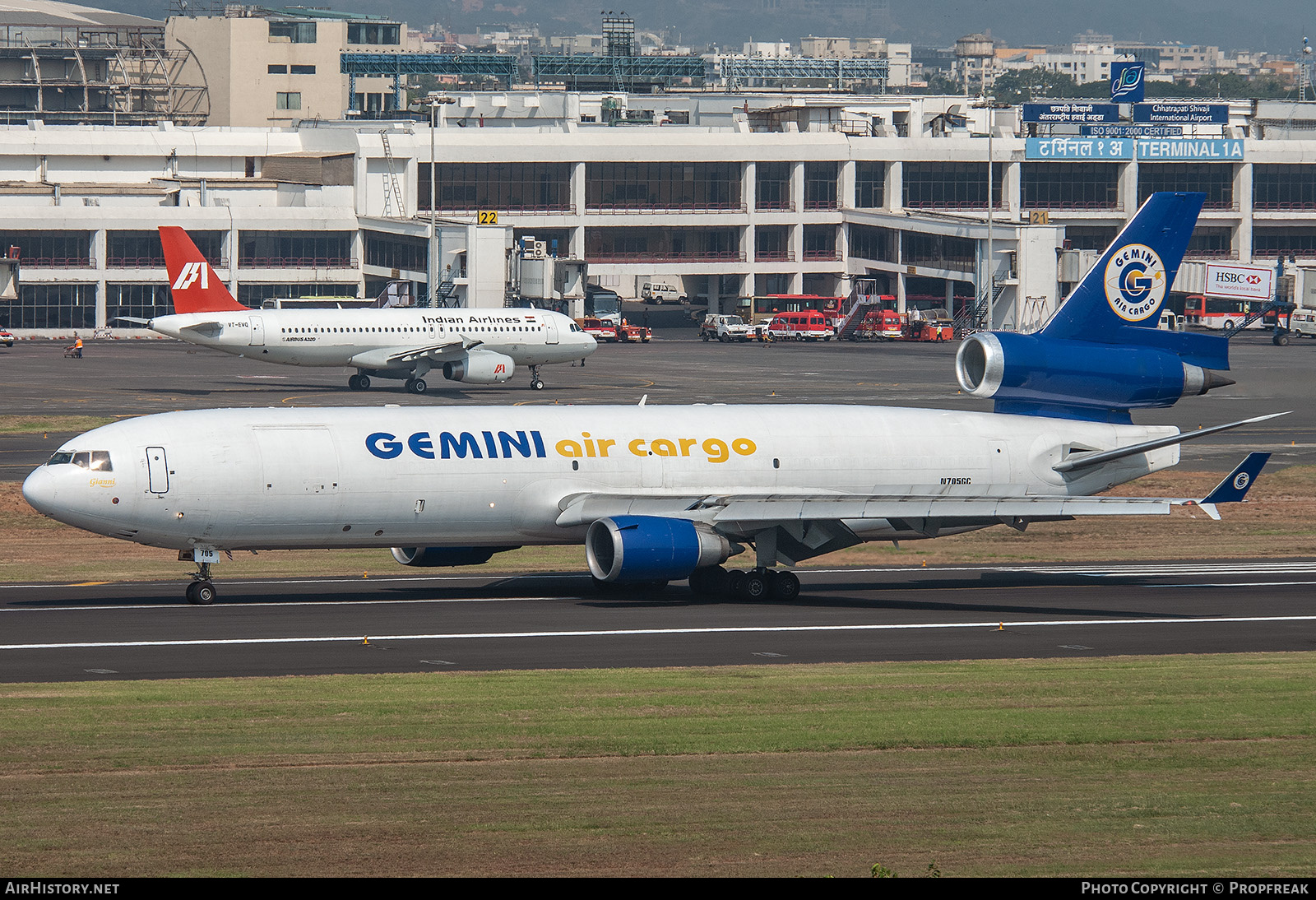 Aircraft Photo of N705GC | McDonnell Douglas MD-11/F | Gemini Air Cargo | AirHistory.net #712235
