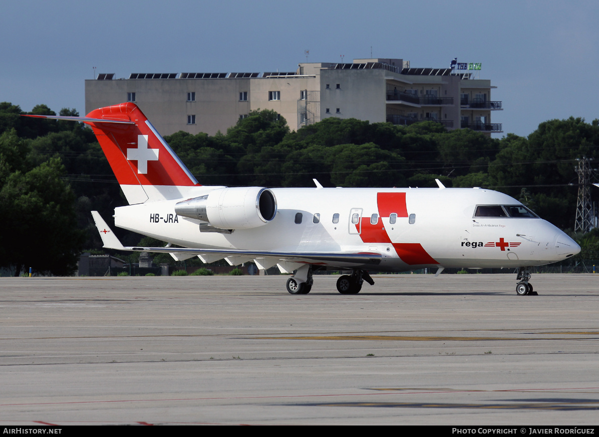 Aircraft Photo of HB-JRA | Bombardier Challenger 604 (CL-600-2B16) | REGA - Swiss Air Ambulance | AirHistory.net #712289
