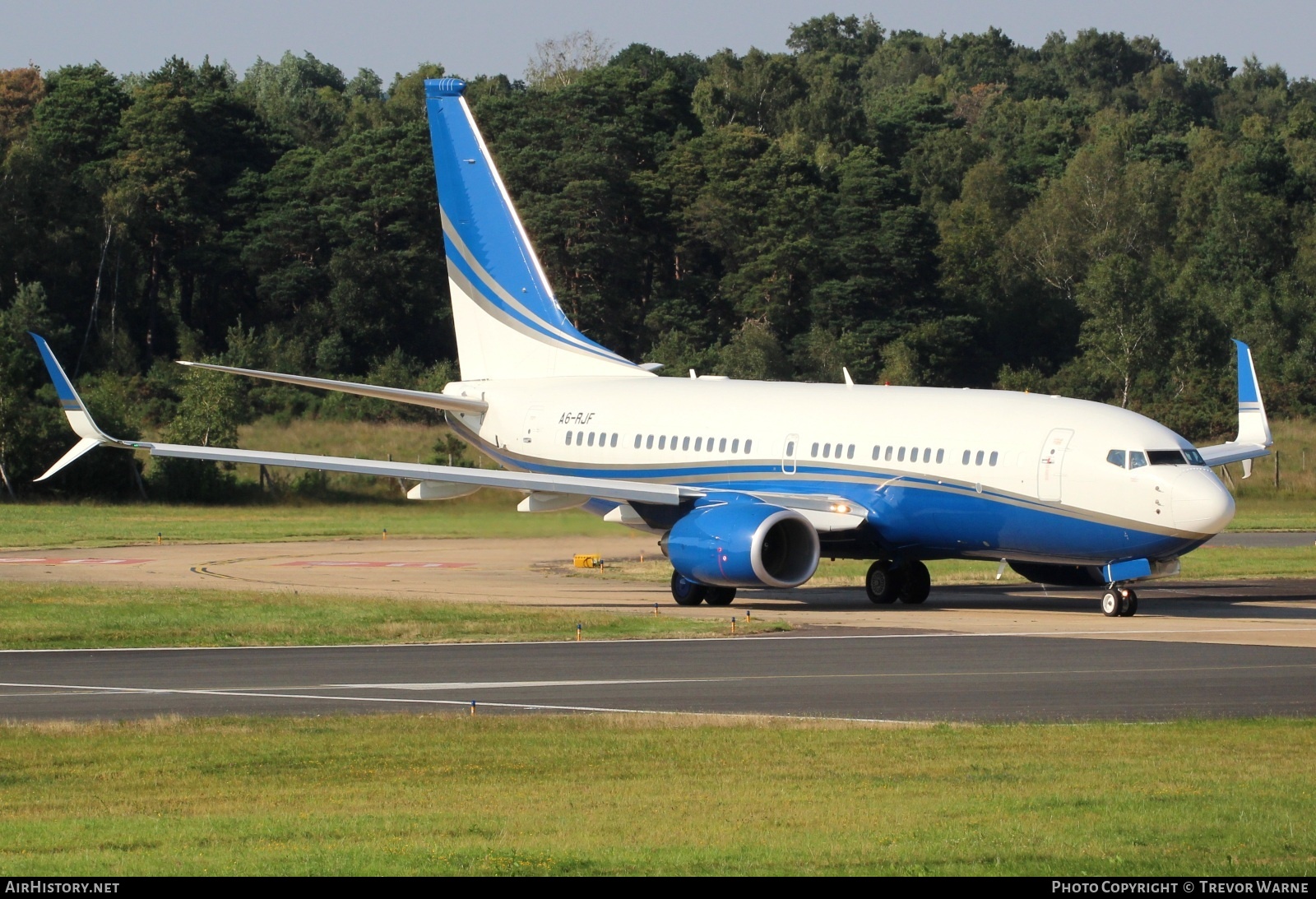 Aircraft Photo of A6-RJF | Boeing 737-7JZ BBJ | AirHistory.net #712292