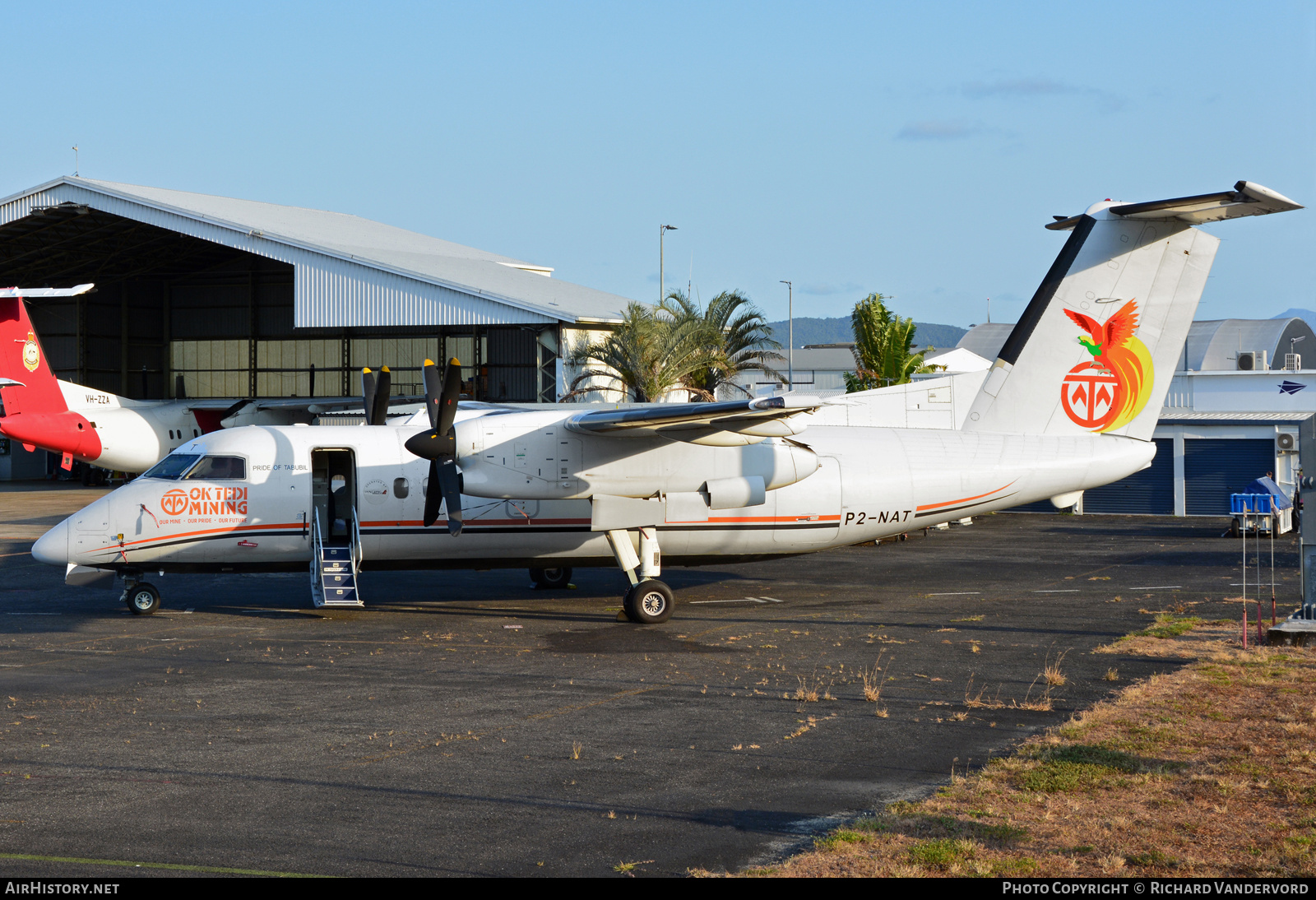 Aircraft Photo of P2-NAT | De Havilland Canada DHC-8-103 Dash 8 | Ok Tedi Mining | AirHistory.net #712303